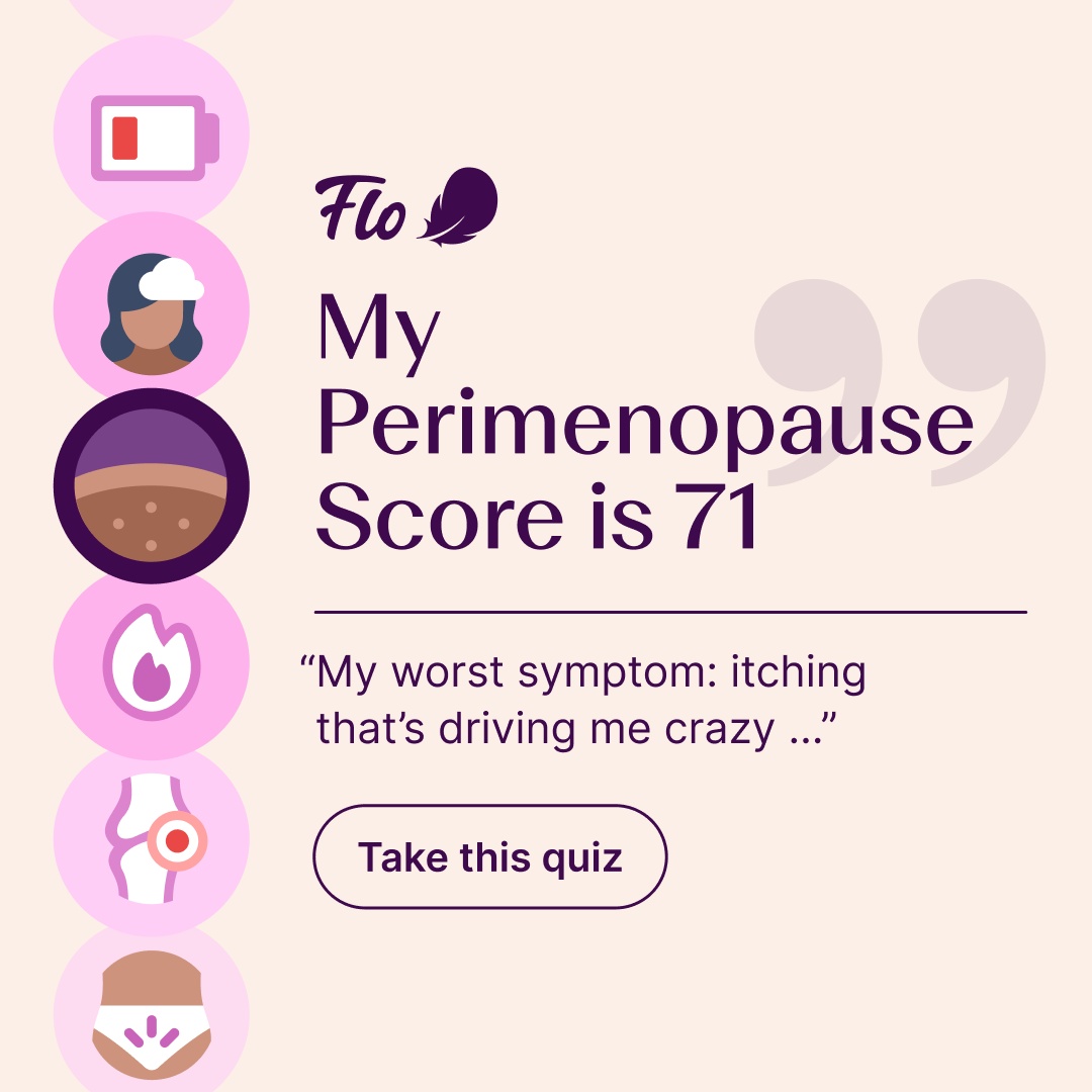 Flo For Perimenopause Facebook ad