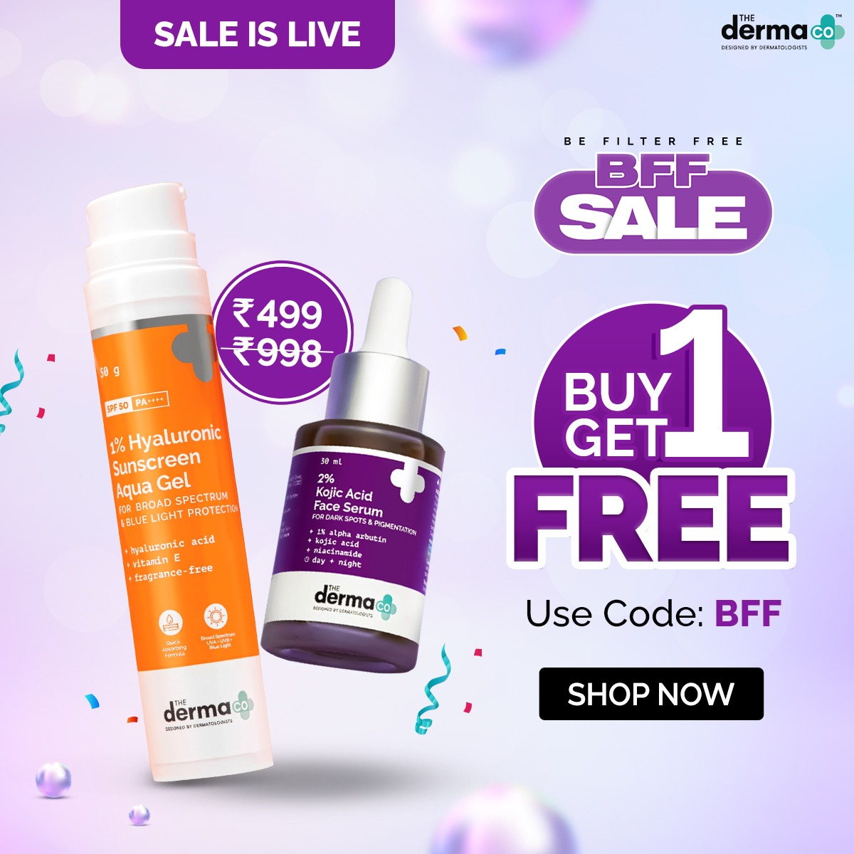 The Derma Co. Facebook ad