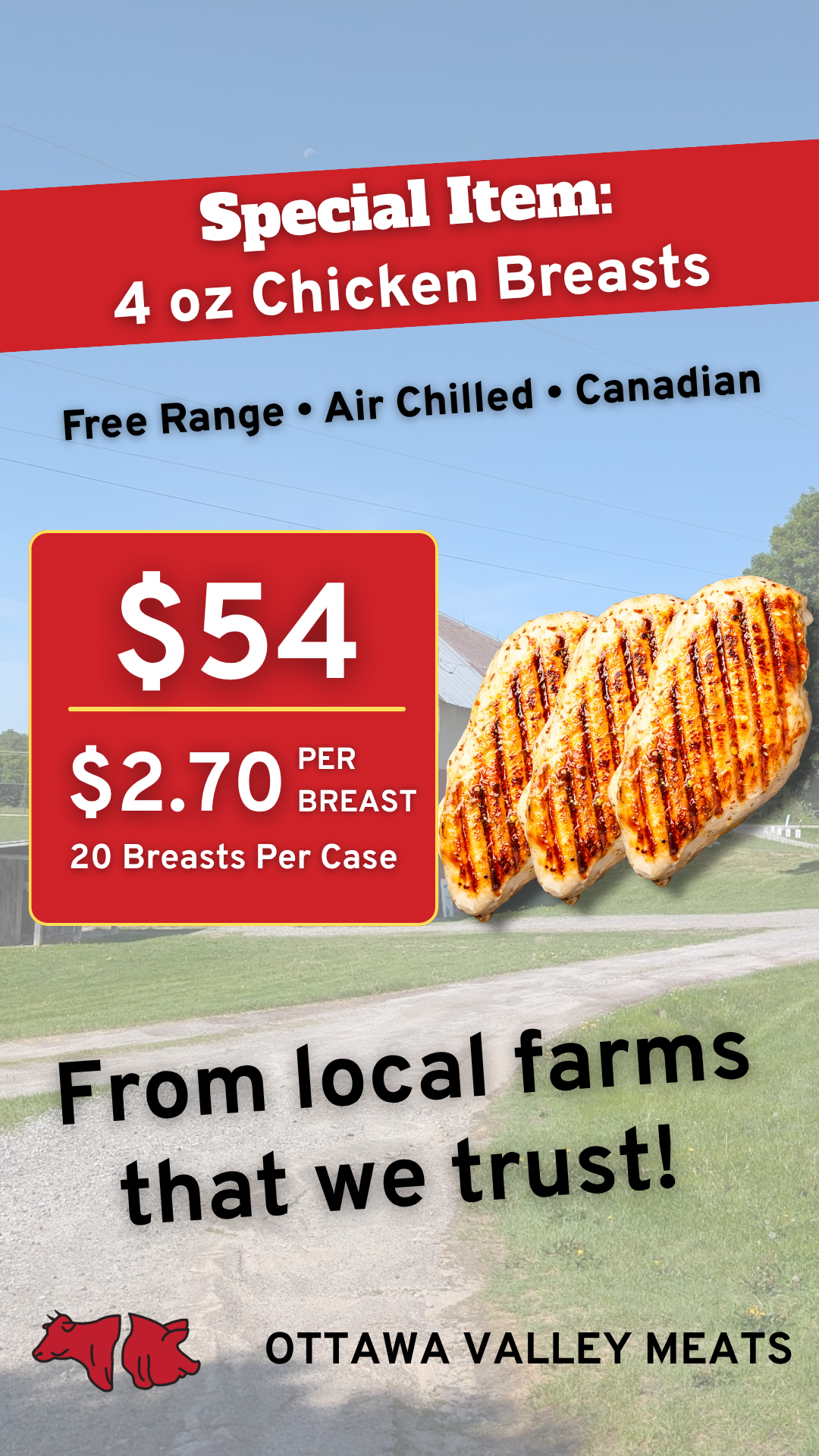 Ottawa Valley Meats Facebook ad