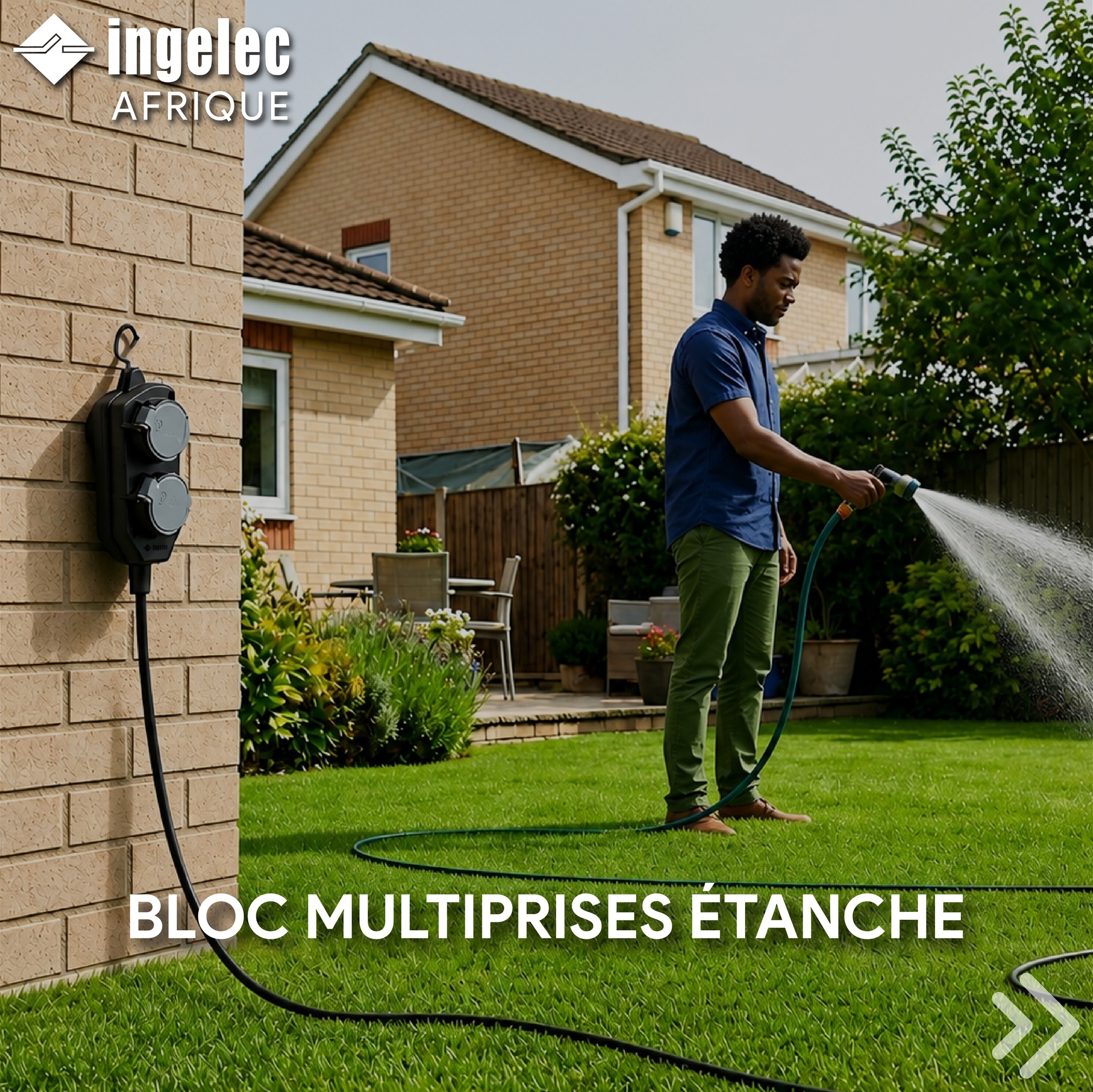 Ingelec Afrique Facebook ad: Prenez soin de votre jardin ou de vos…