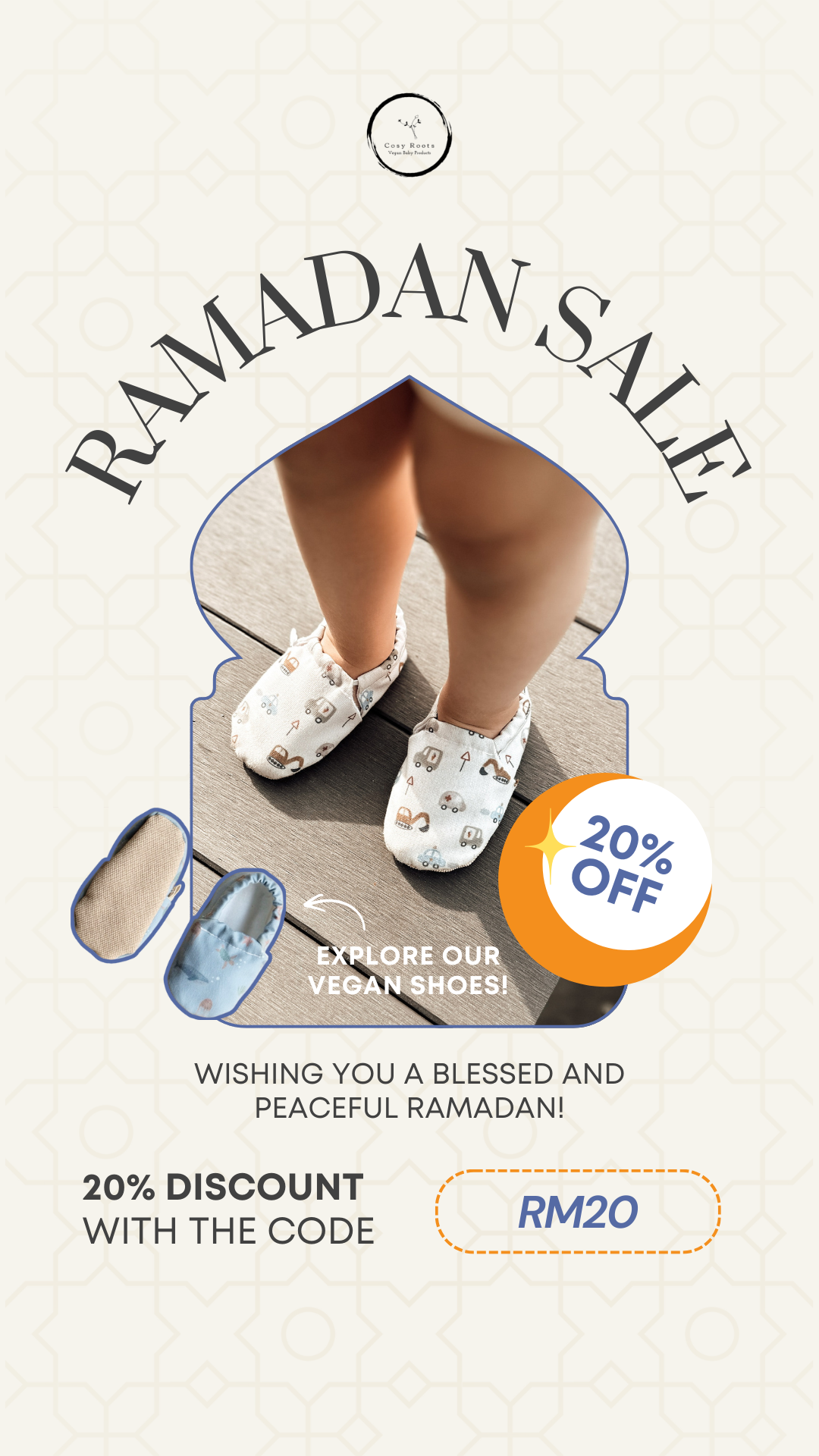 Cosy Roots UAE Facebook ad