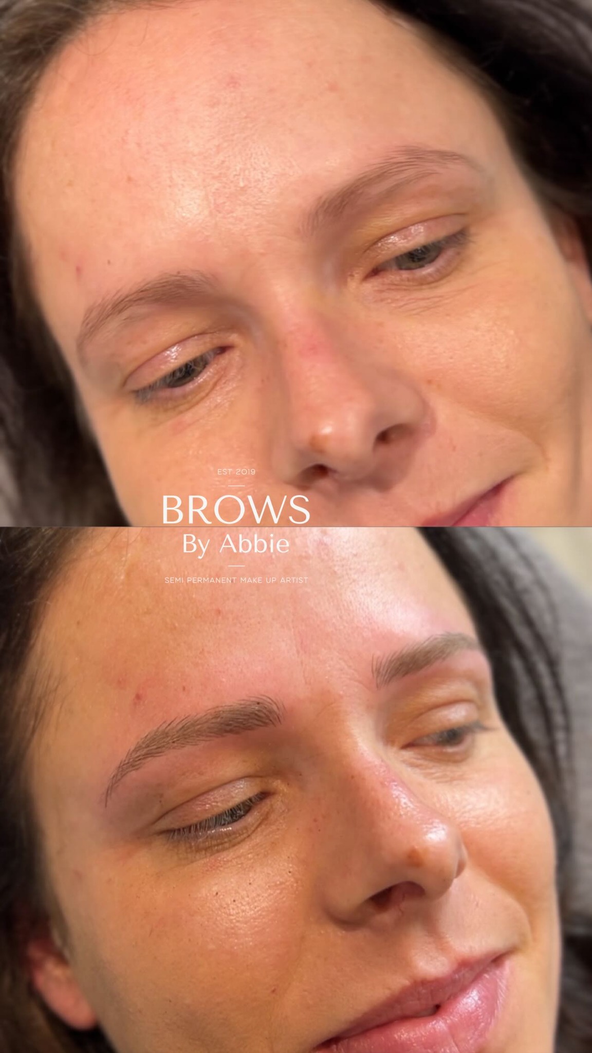 Brows By Abbie Facebook ad: £100 OFF SEMI-PERMANENT BROWS & MICROBLADING!