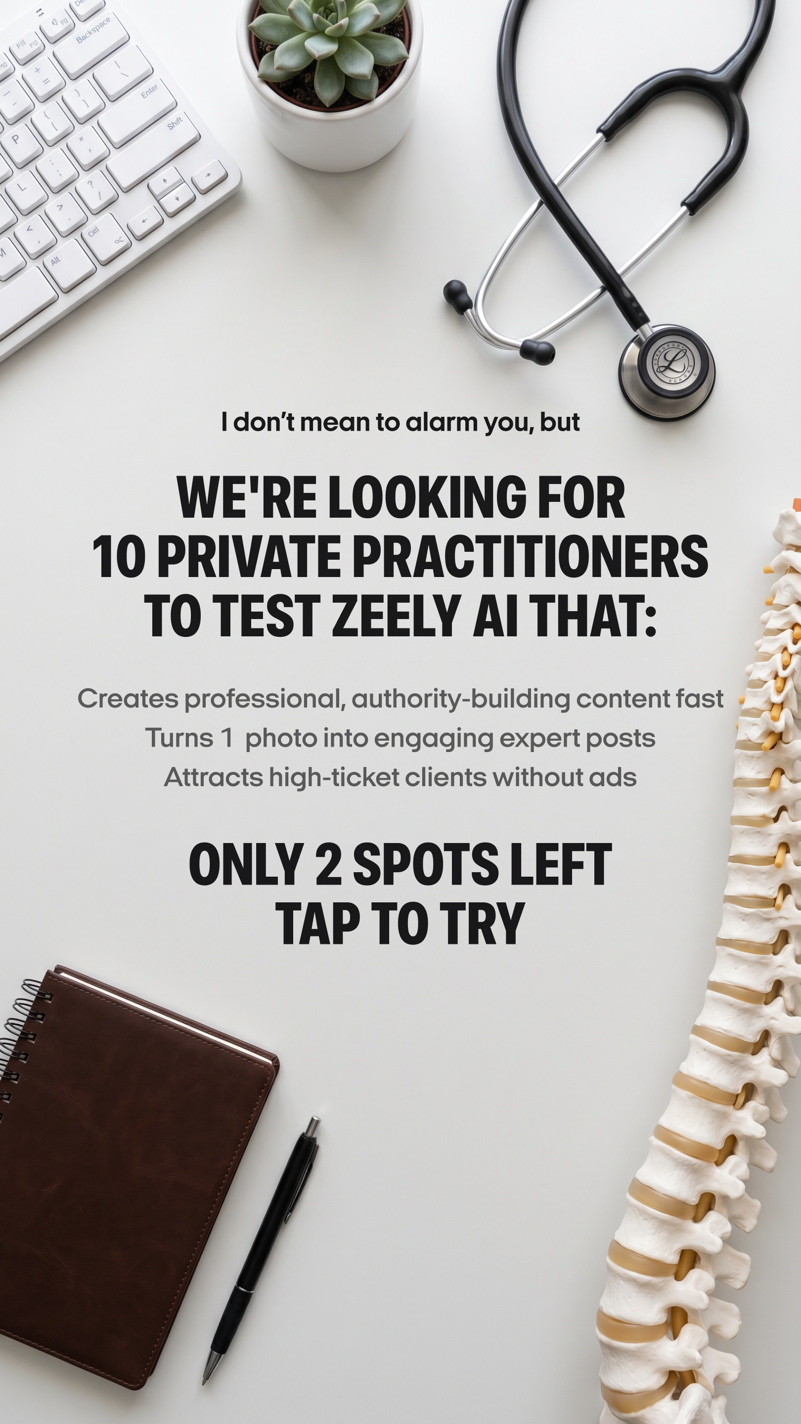 Zeely: AI-Powered Organic Growth Facebook ad: Reach your goal in 3 months with AI!