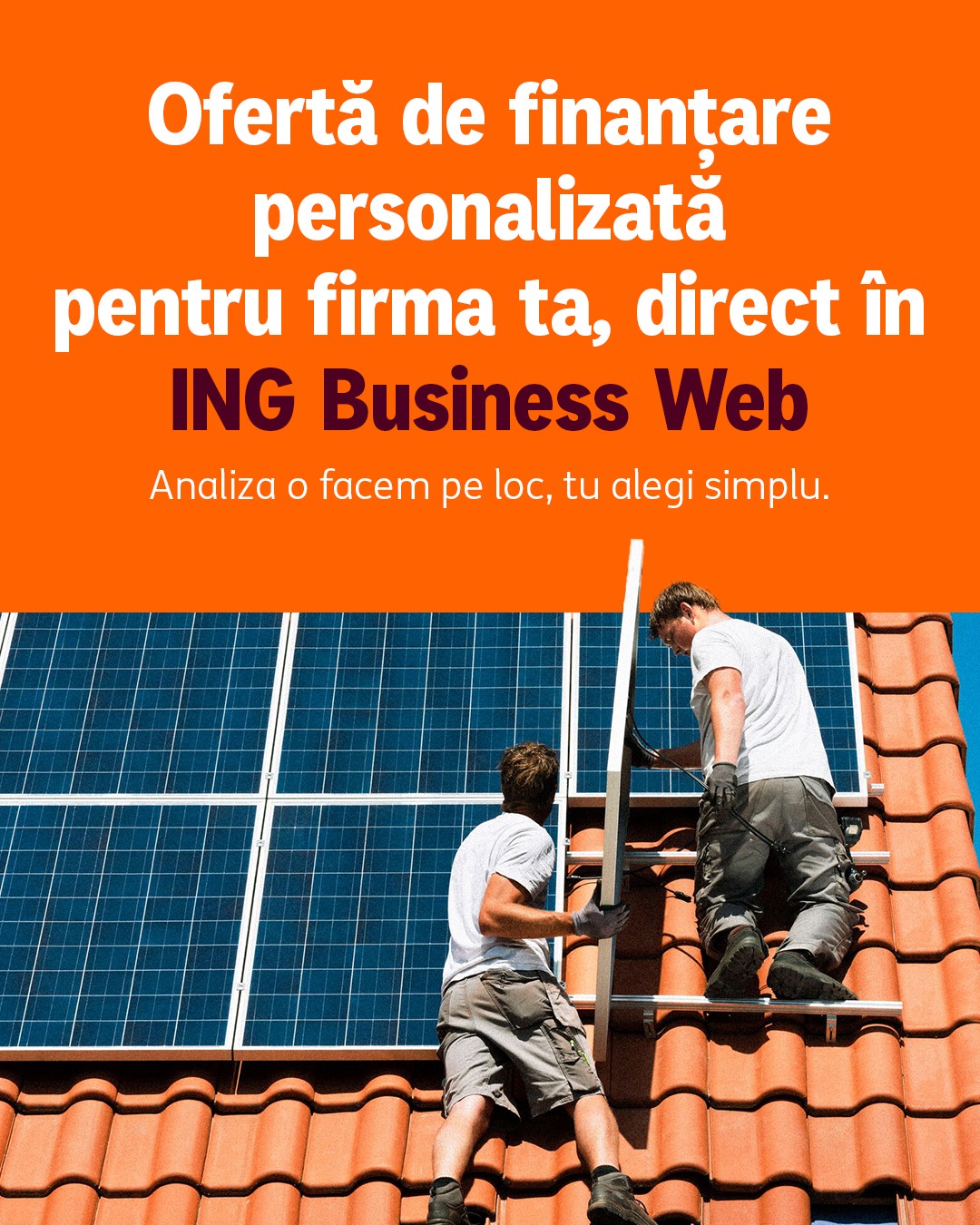ING Romania Facebook ad