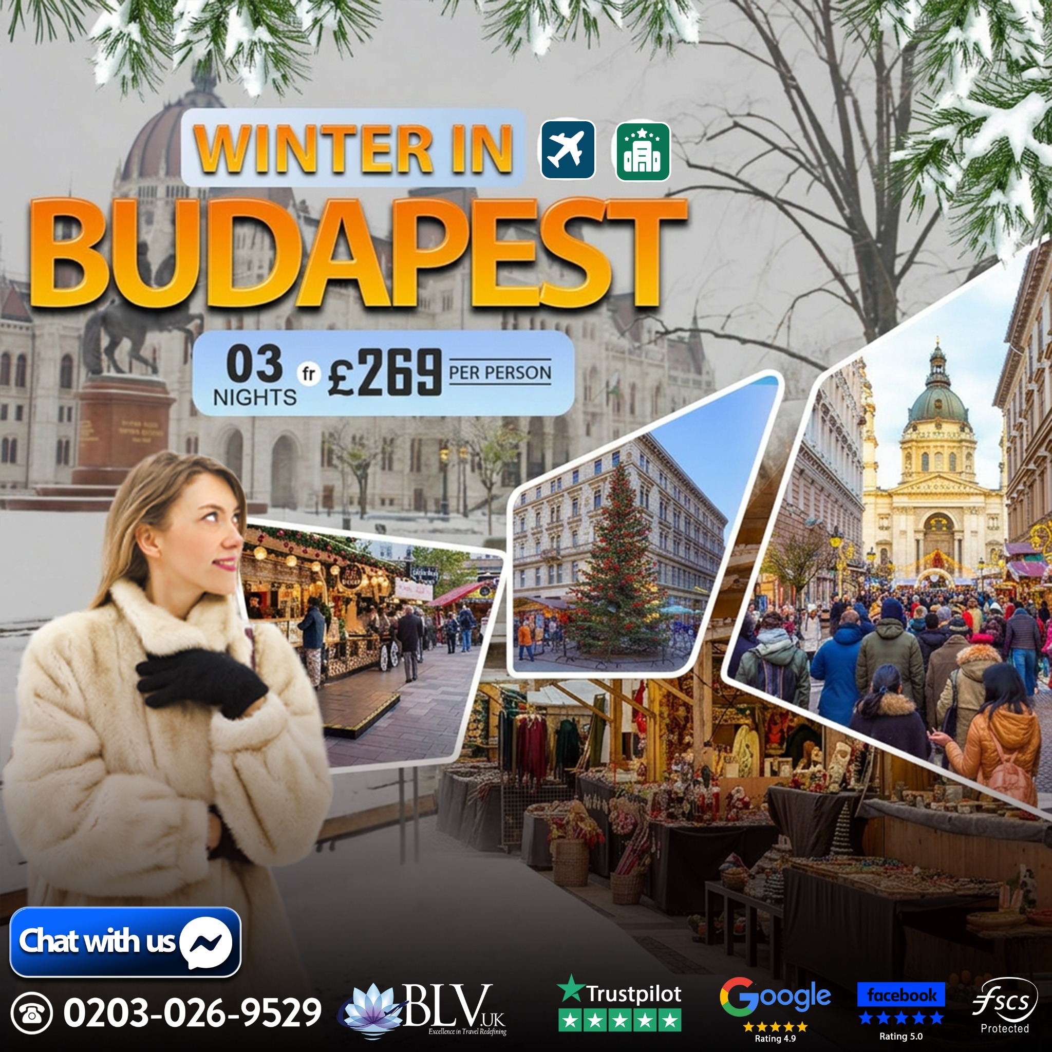 Blue Lotus Vacations UK Facebook ad
