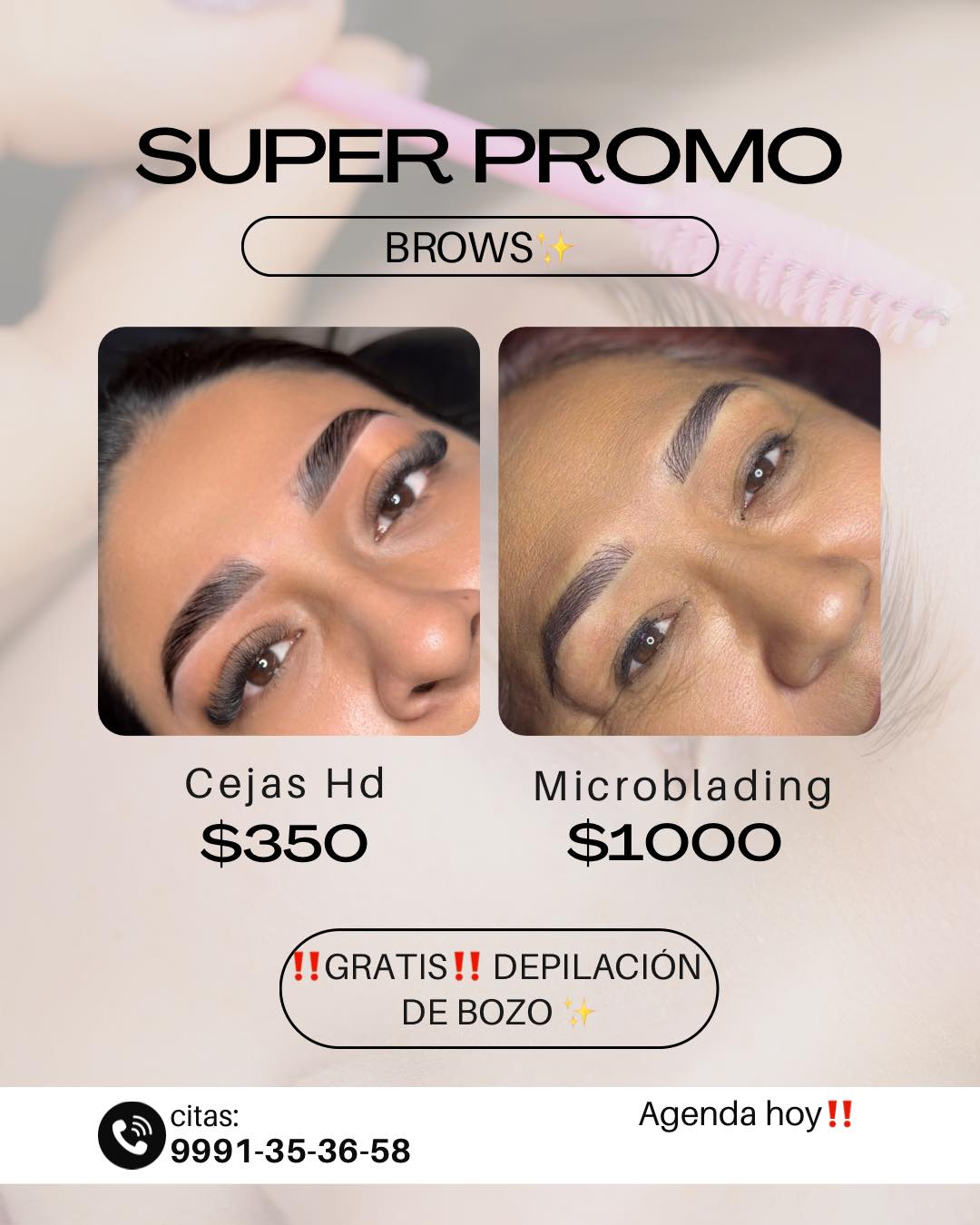 VIKA Facebook ad: SUPER PROMO EN CEJAS