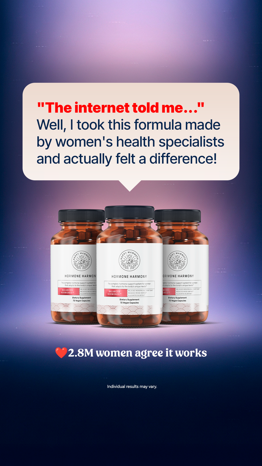 Happy Mammoth Facebook ad