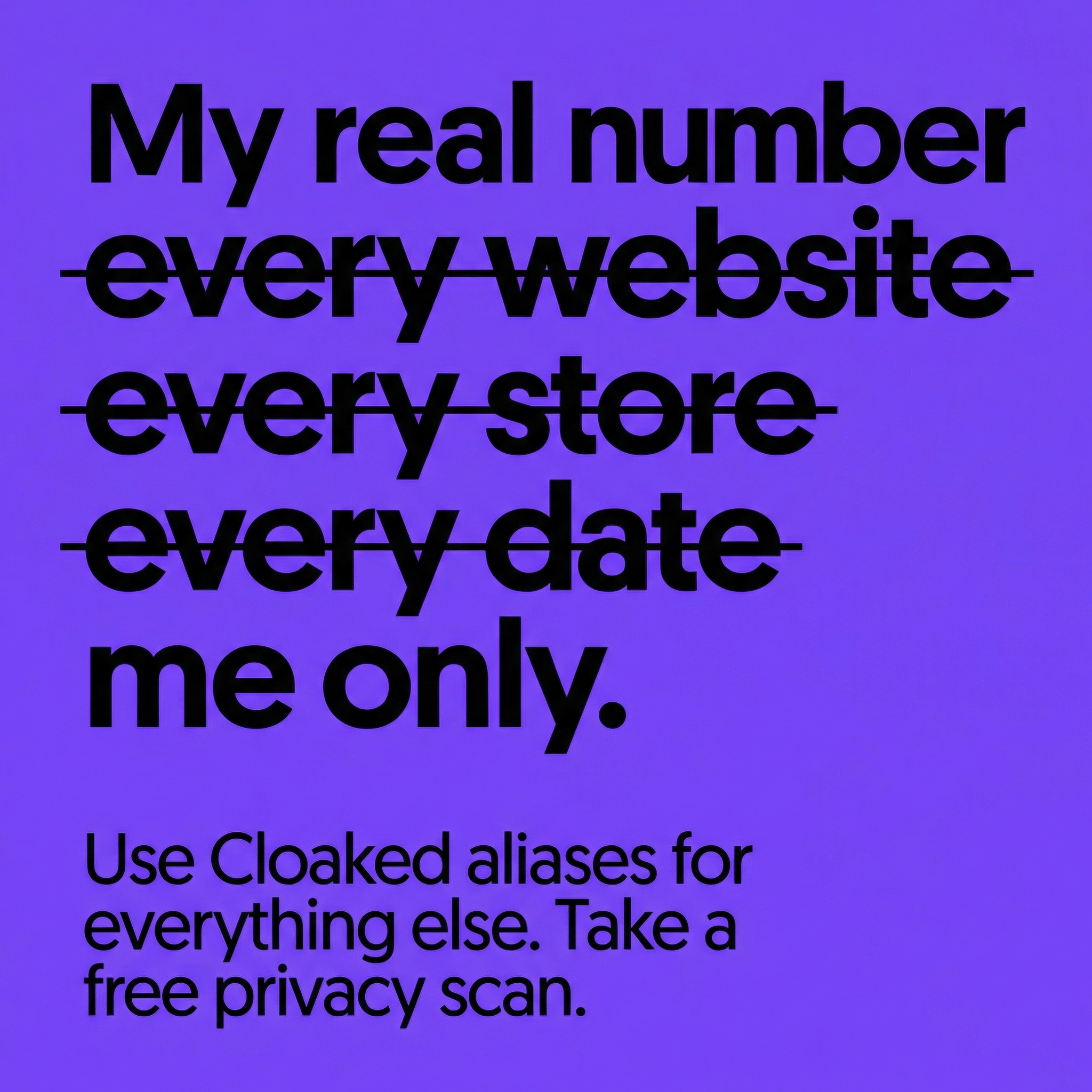 Cloaked Inc. Facebook ad
