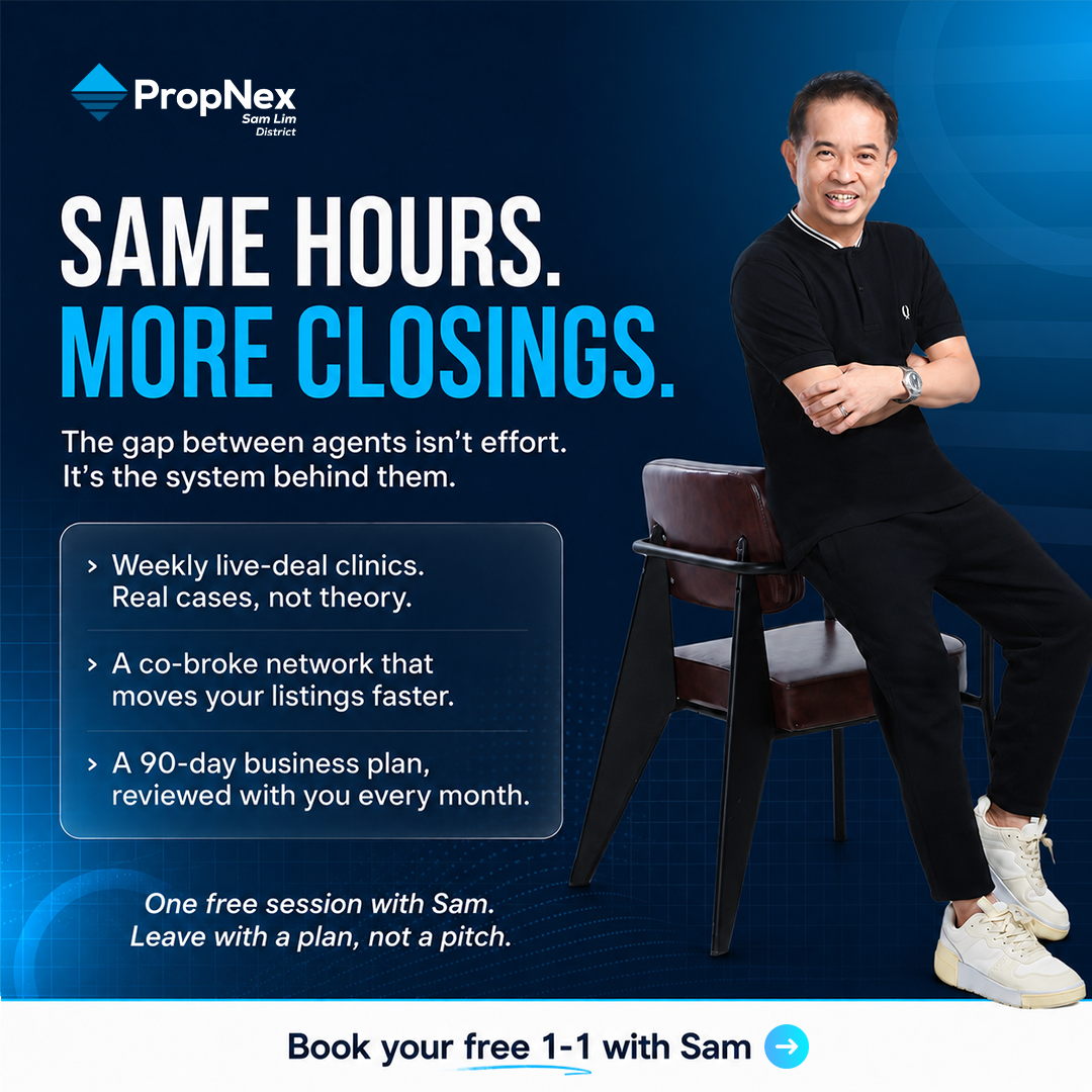 PropNex Sam Lim Advisory Facebook ad