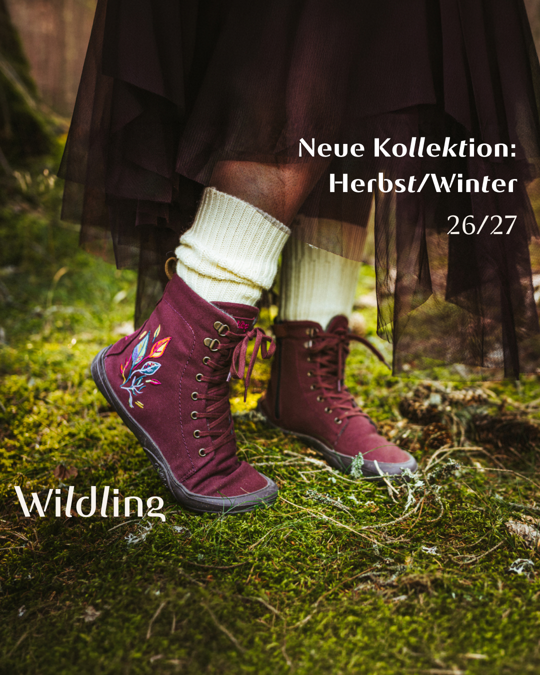 Wildling Shoes Facebook ad