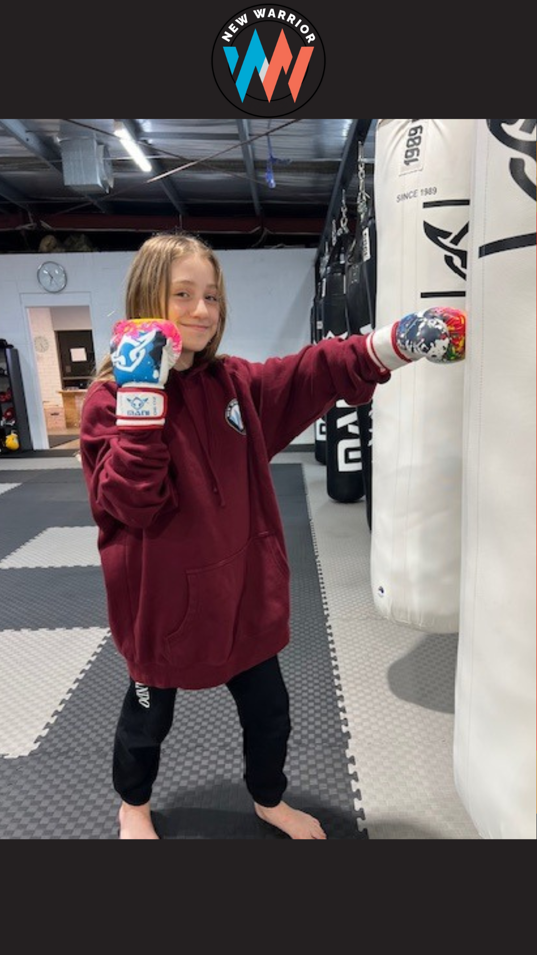 New Warrior Facebook ad: Free Kids Martial Arts Class!