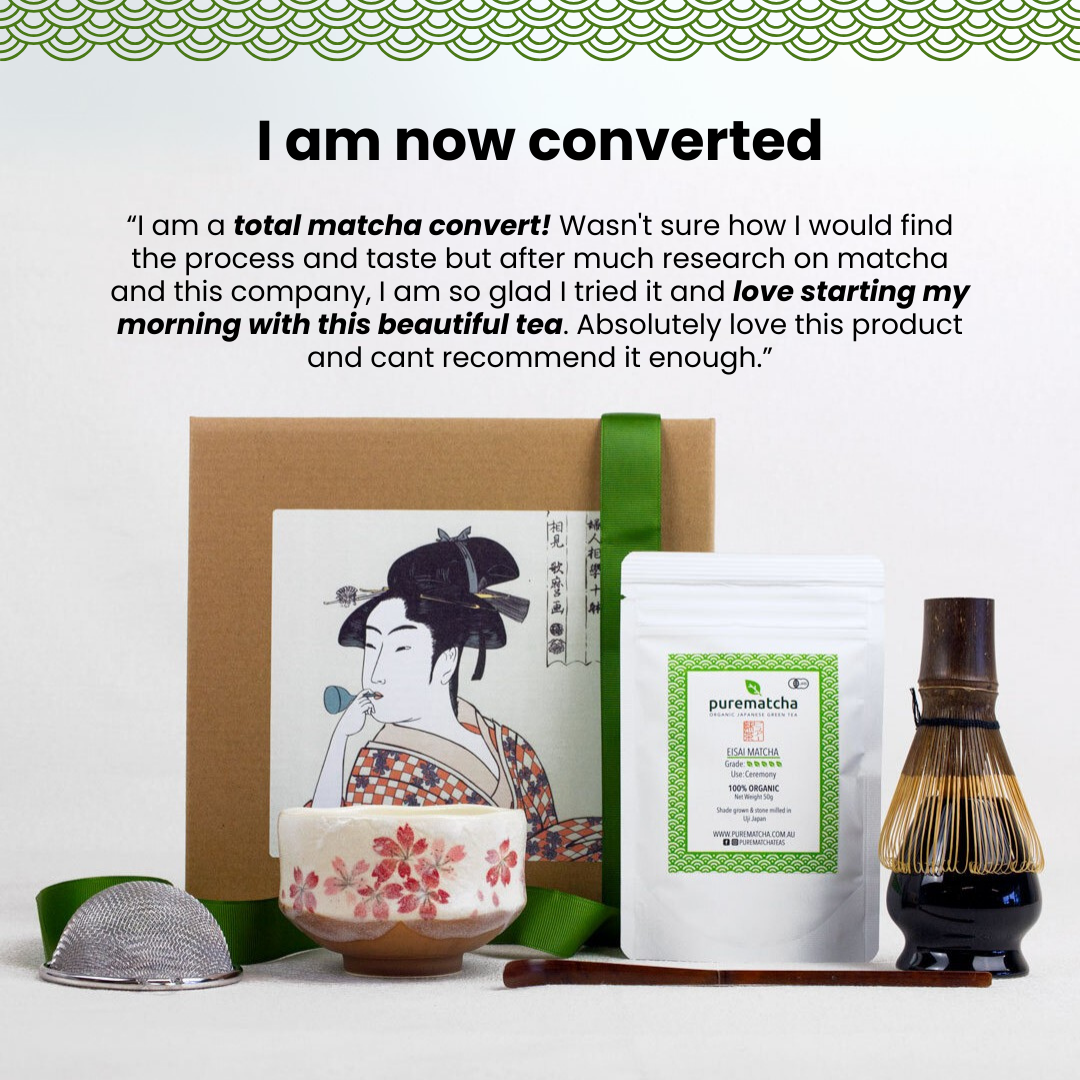 Purematcha Facebook ad