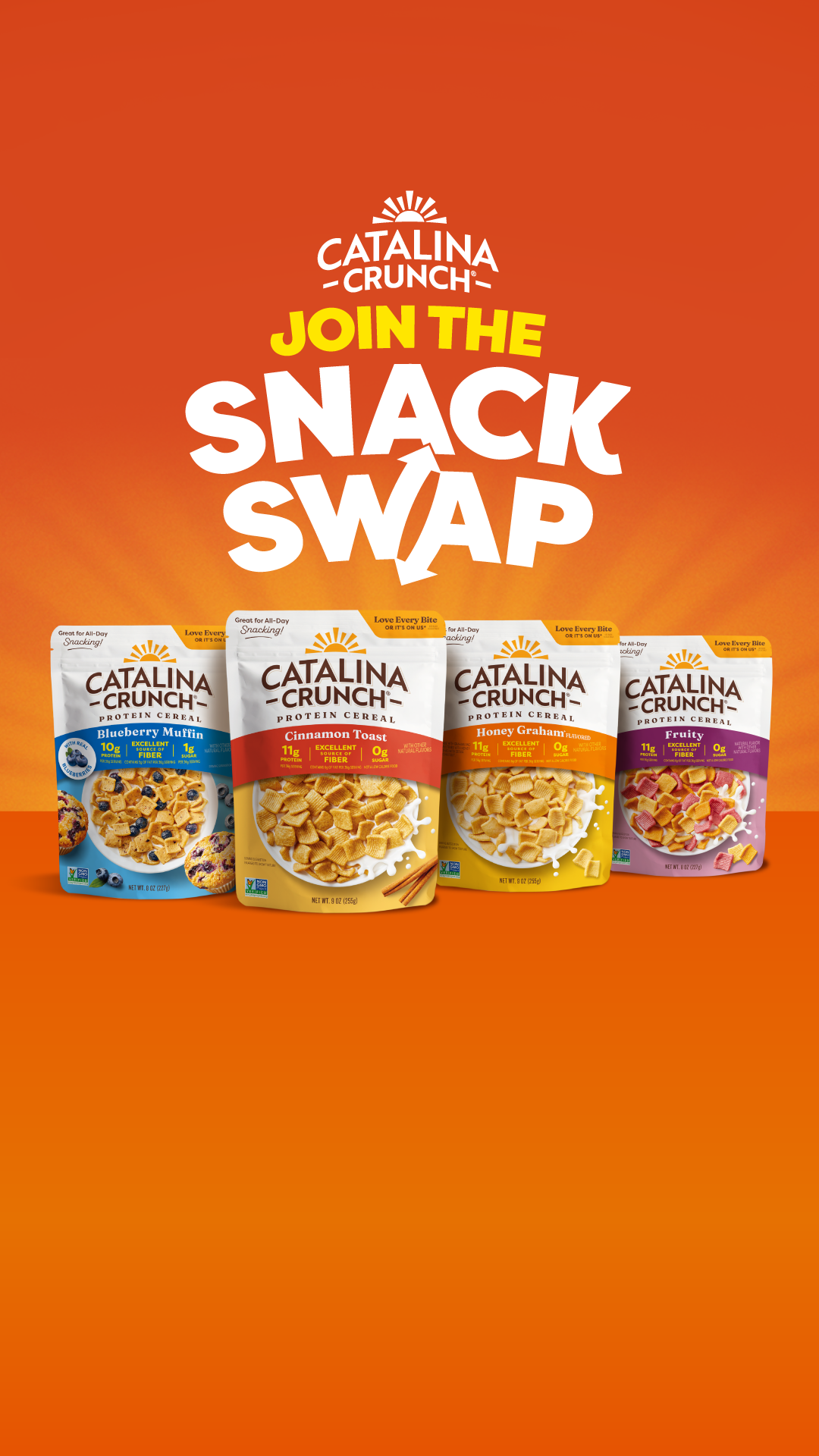 Catalina Crunch Facebook ad