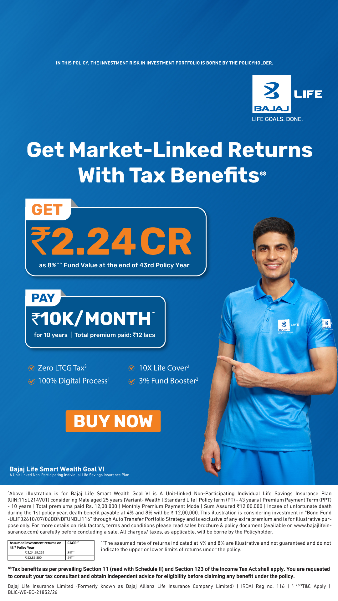 Bajaj Life Facebook ad