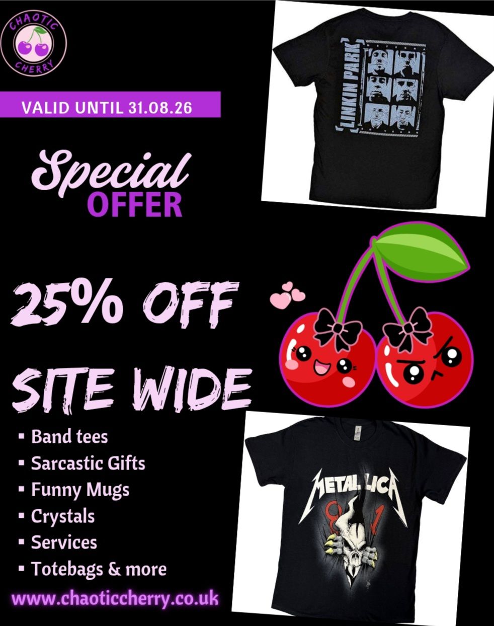 Chaotic Cherry Facebook ad: Chaotic Cherry | alternative fashion, gothic clothing…