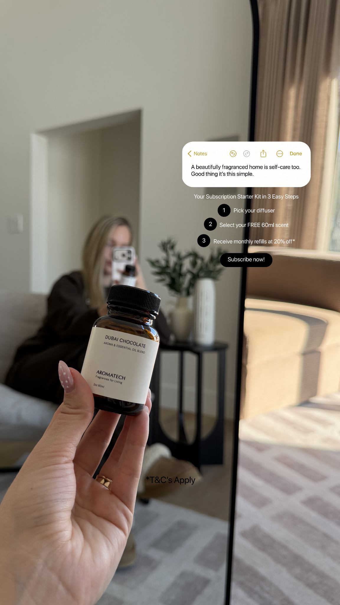 AromaTech Facebook ad
