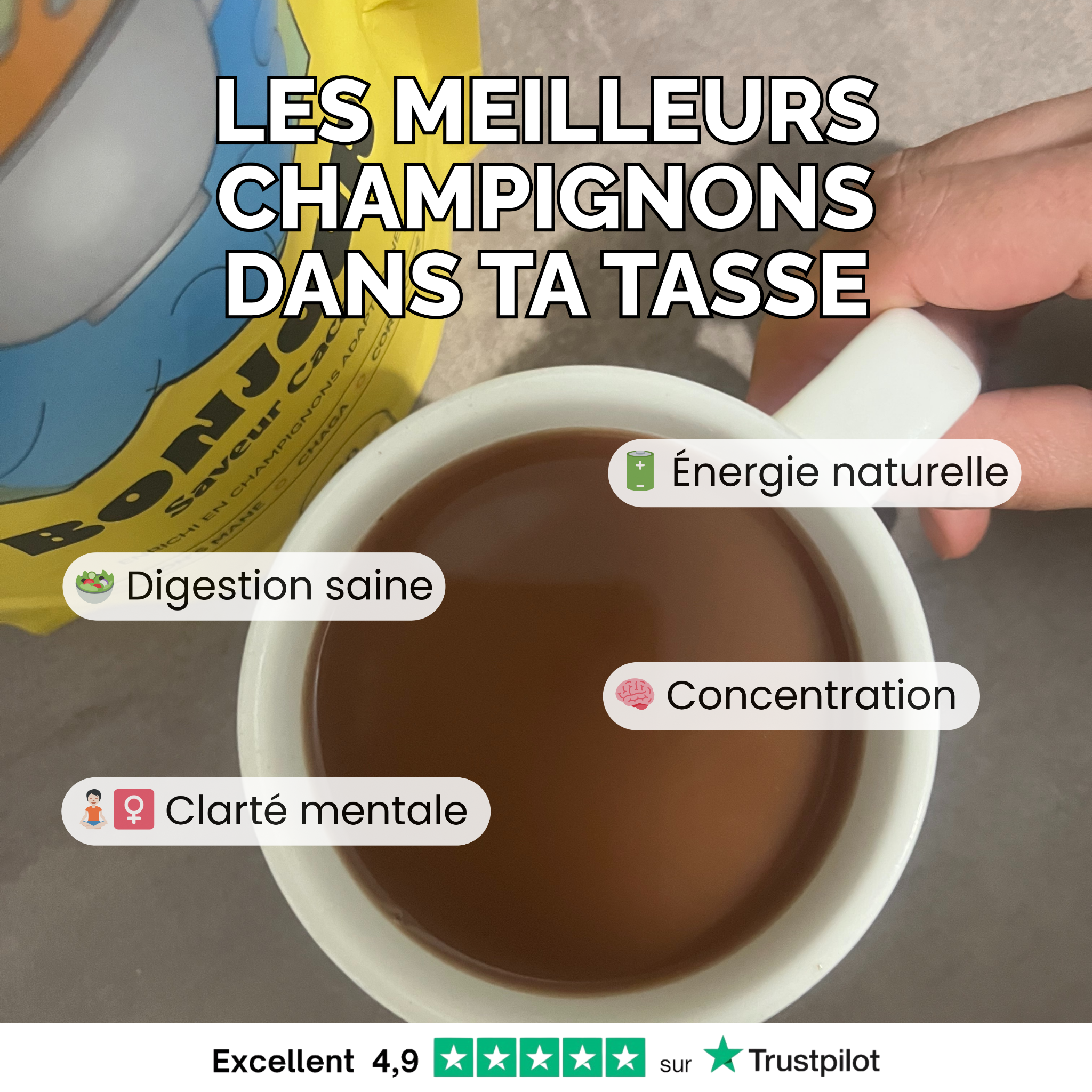 Bonjour Facebook ad