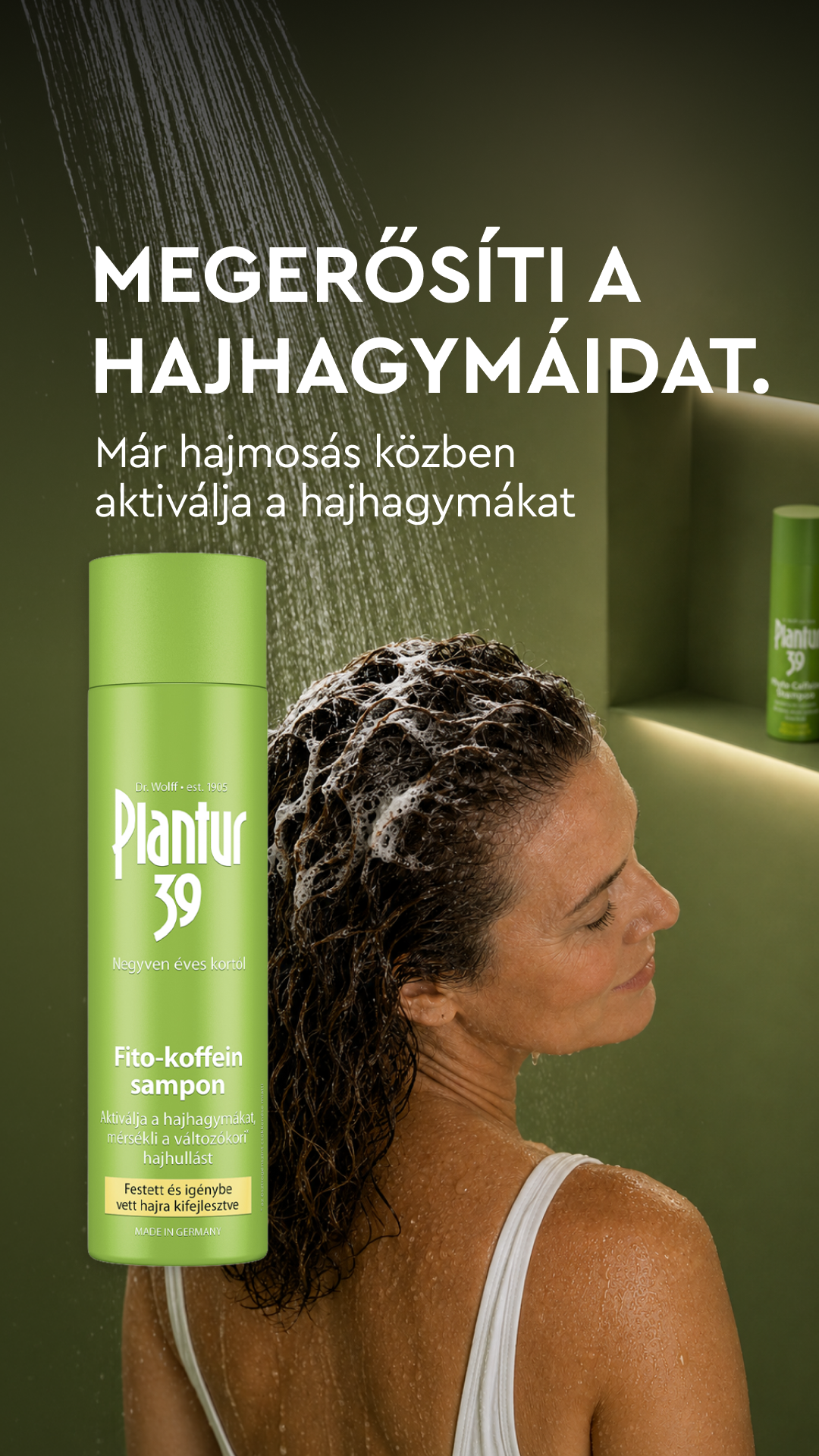Plantur Facebook ad: Láthatóan erősebb haj 3 hónap alatt