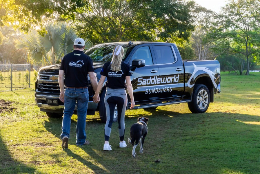 Saddleworld Bundaberg Facebook ad: At Saddleworld Bundaberg, we’re not here to simply…
