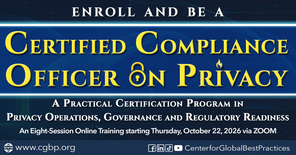 Center for Global Best Practices Facebook ad