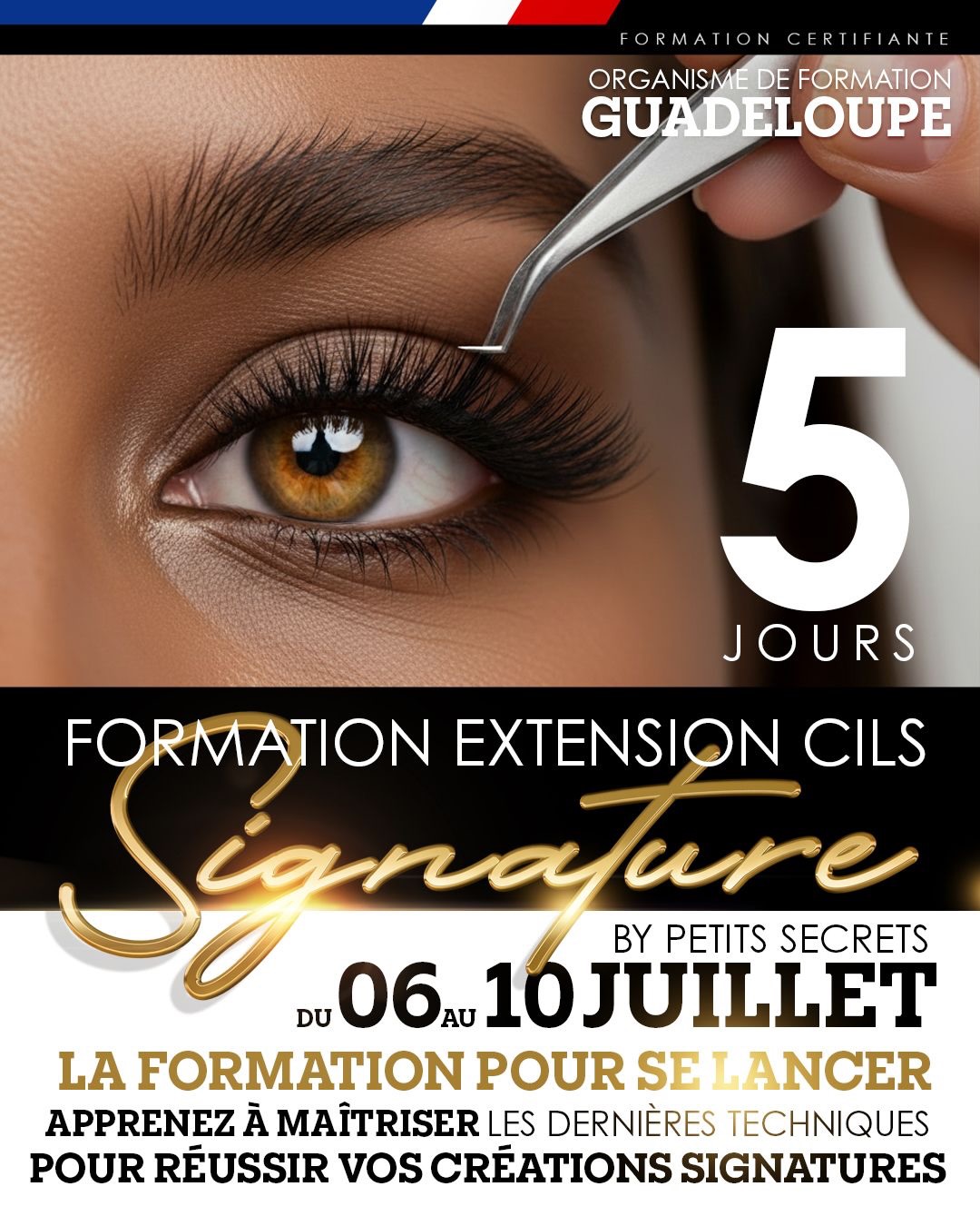 petitssecretsbyhelen Facebook ad: DEVIENS LASH ARTIST CERTIFIÉE EN 5 JOURS