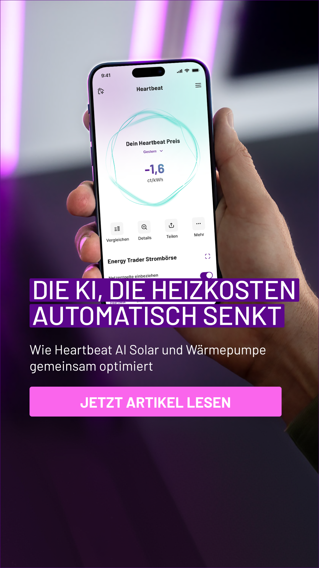 1KOMMA5GRAD Facebook ad