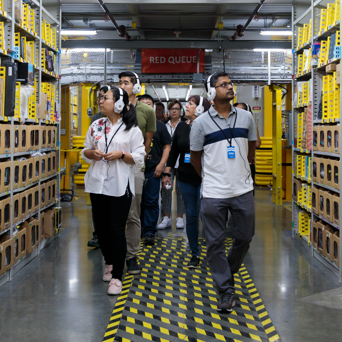 Amazon FC Tours Facebook ad