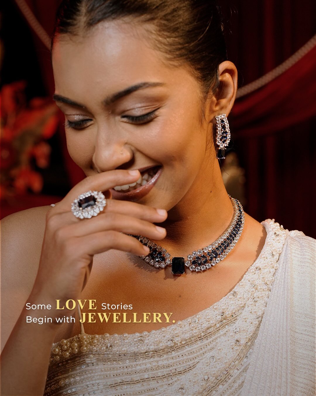Complimento Facebook ad: Every gemstone carries a mood.