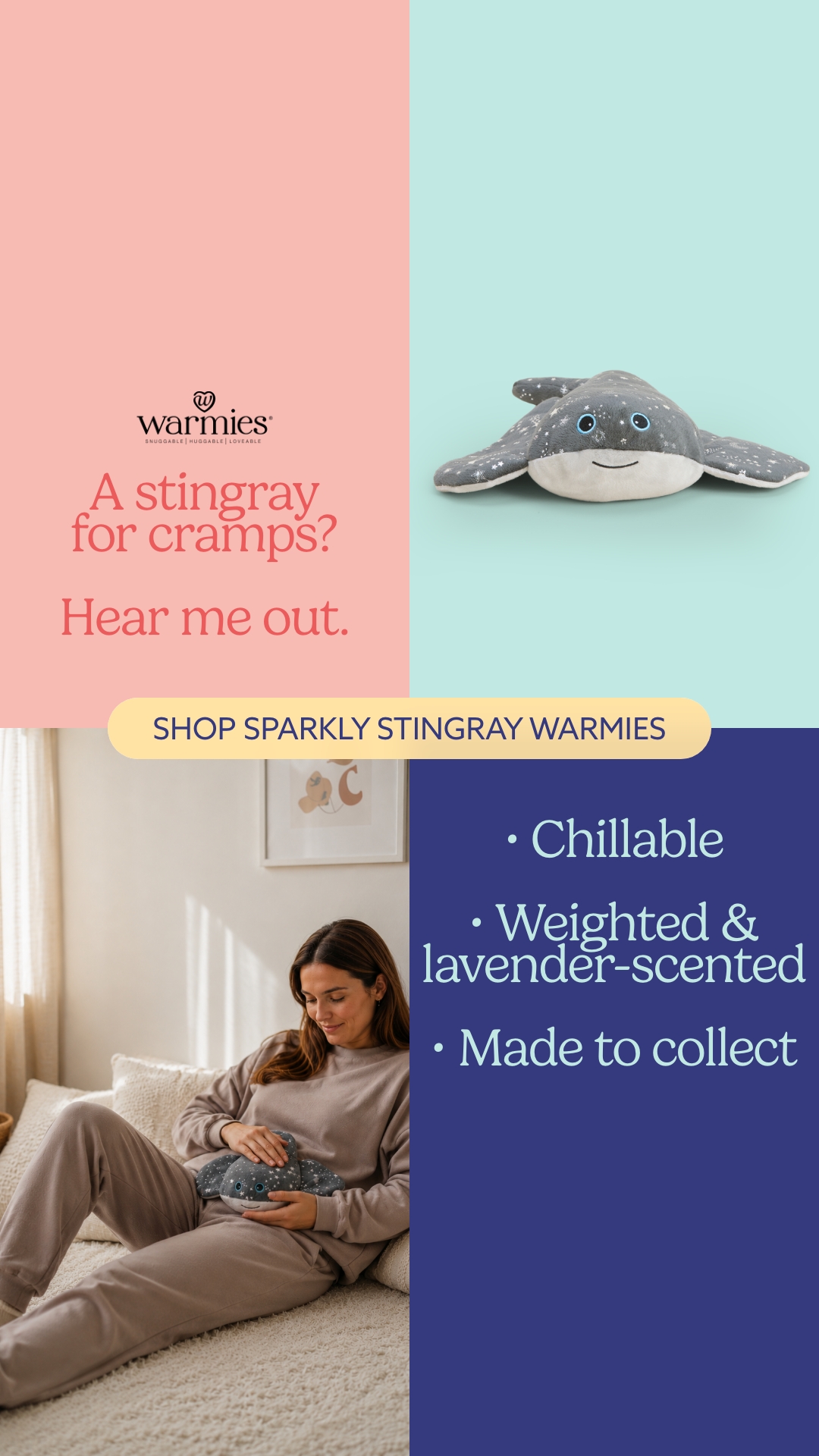 Warmies USA Facebook ad