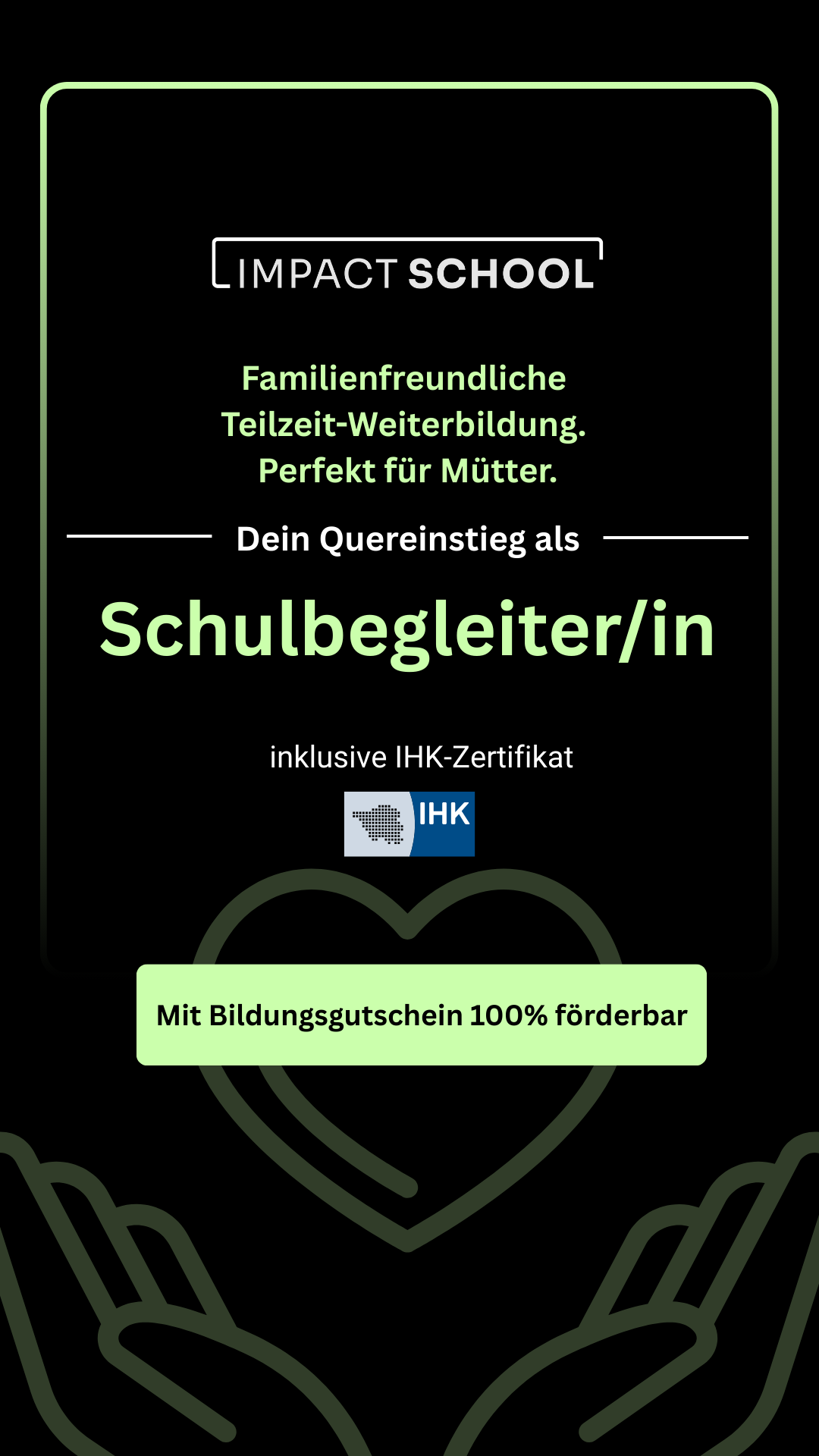 Impactschool.de Facebook ad from Jul 1, 2026
