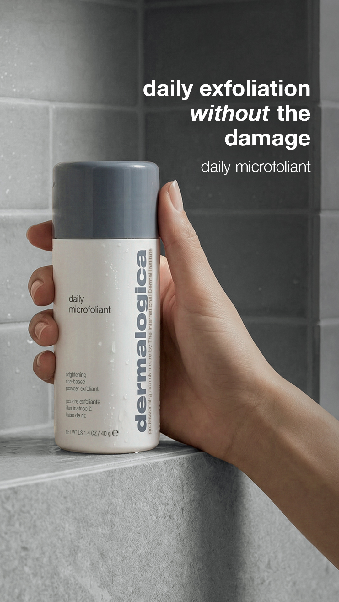 Dermalogica Facebook ad: Meet the gentle daily exfoliant loved by experts…