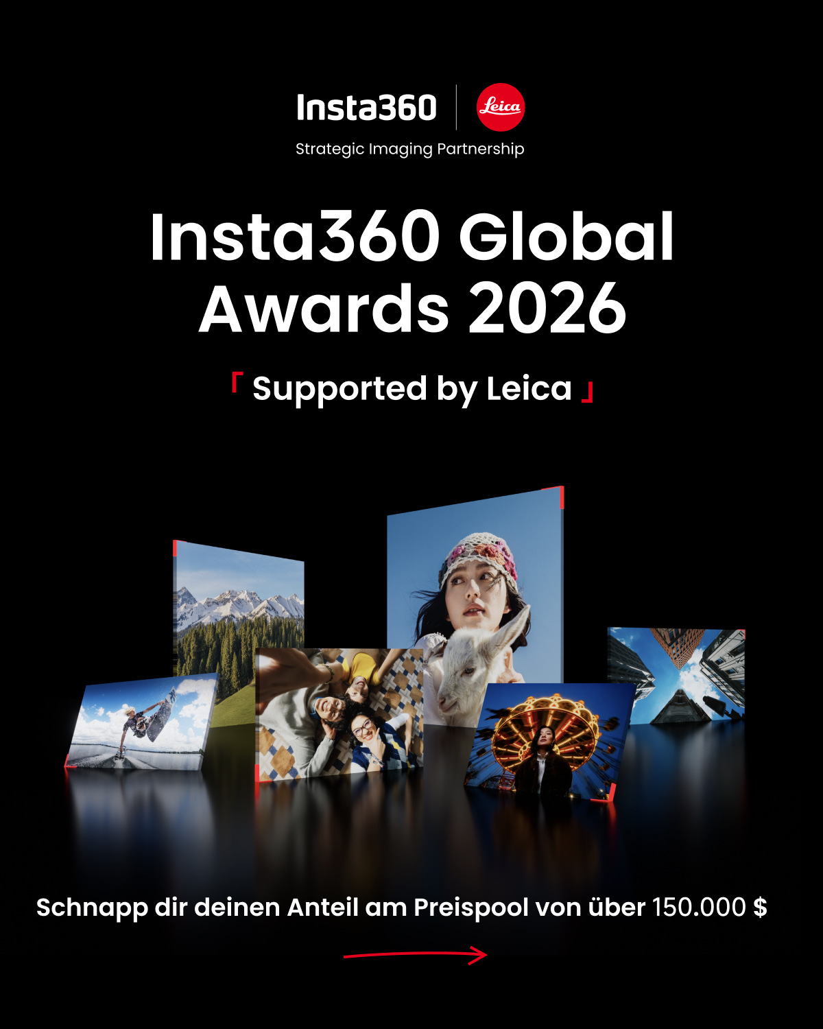 Insta360 Facebook ad: SWIPE Die Insta360 Global Awards 2026, unterstützt von…
