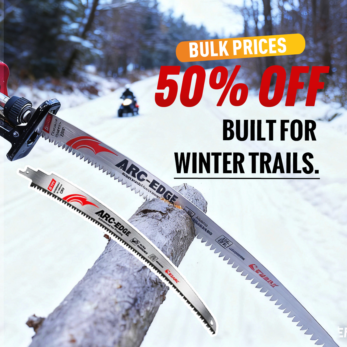 EZARC Facebook ad: Japanese Teeth Saw Blade Sold a lot recently!