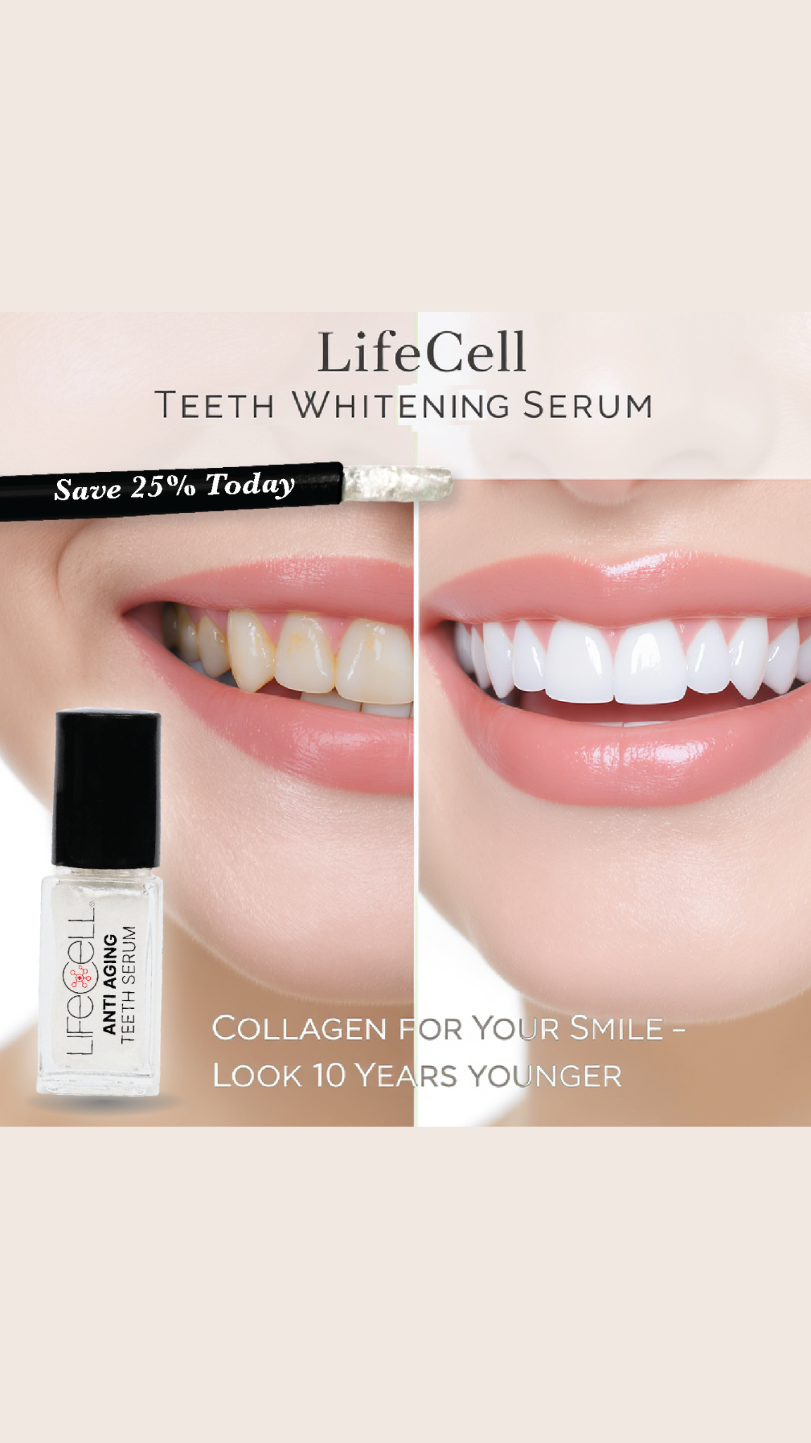 LifeCell Skin Facebook ad