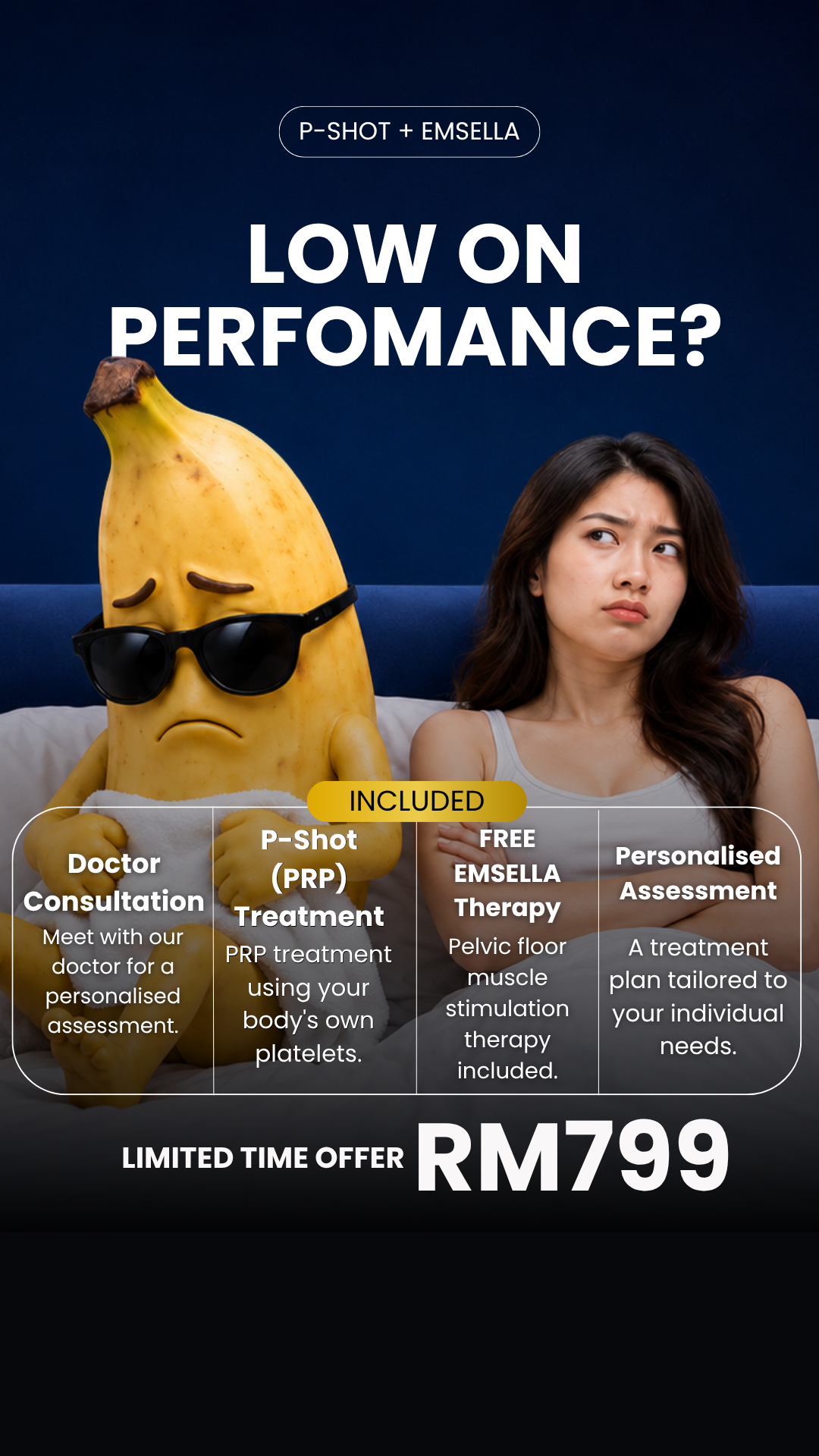 Regalion Clinic Kepong Facebook ad from Jul 9, 2026