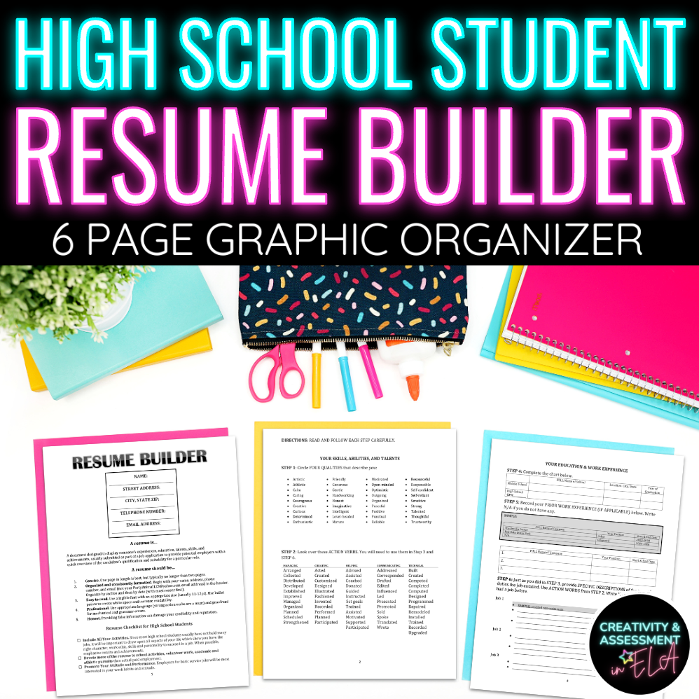 Creativity & Assessment in ELA Facebook ad