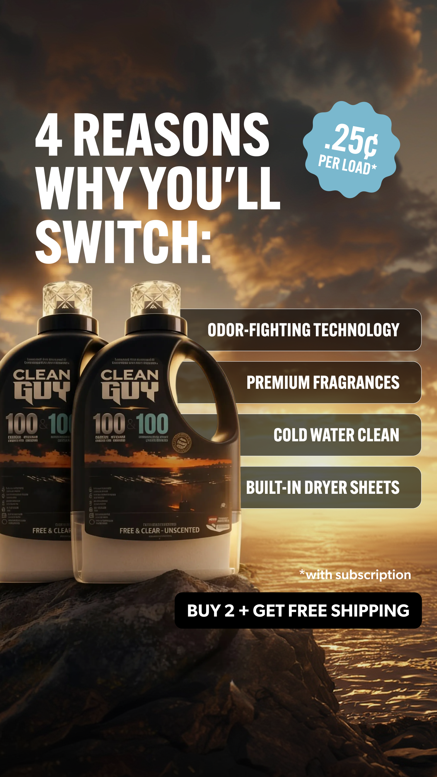 Clean Guy Facebook ad