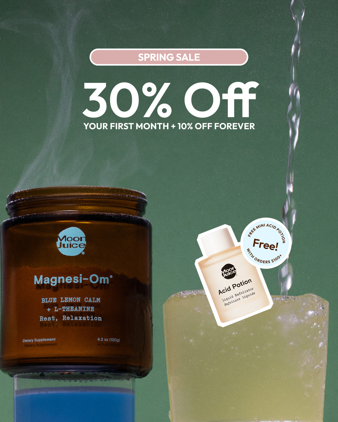 Moon Juice Facebook ad