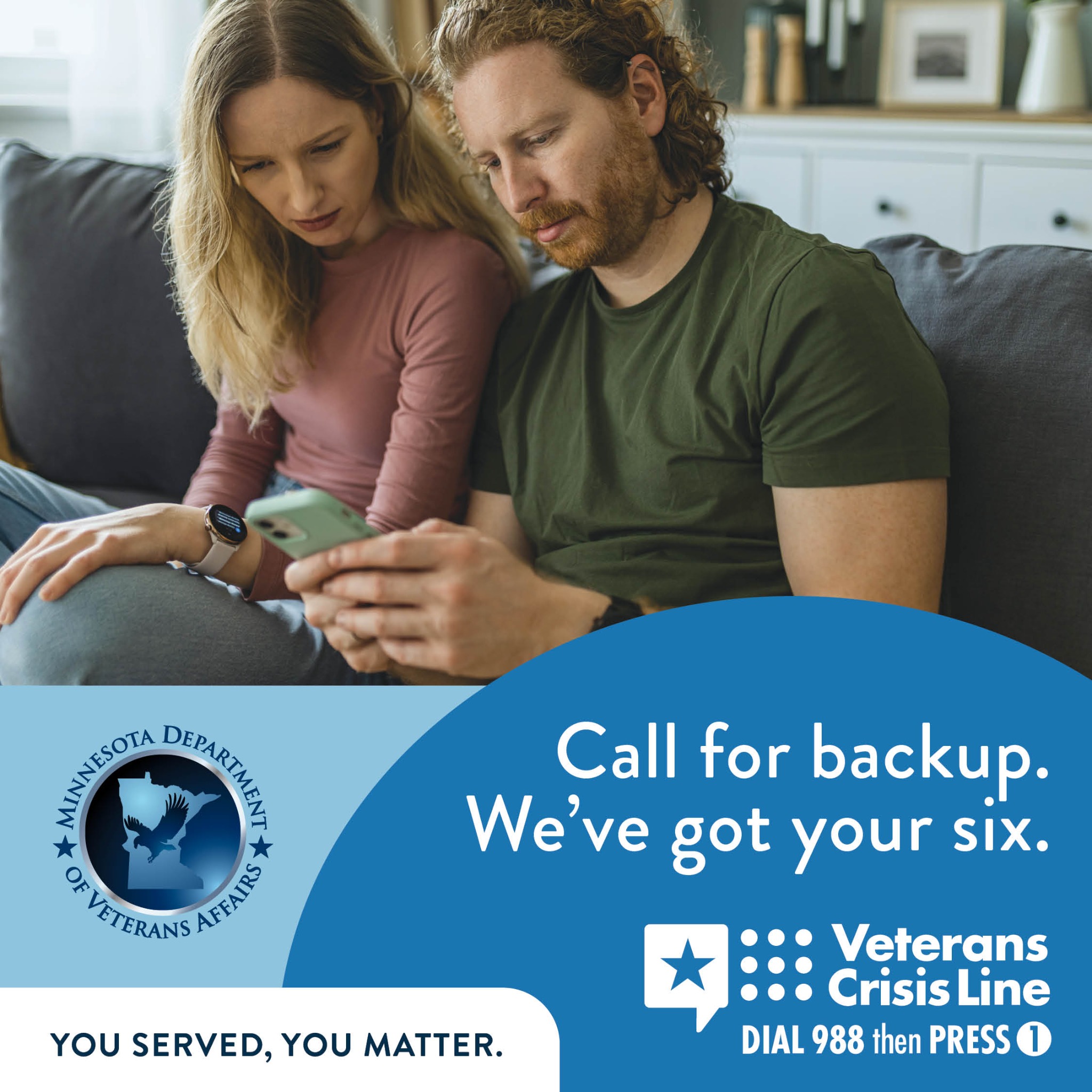 Minnesota Department of Veterans Affairs Facebook ad