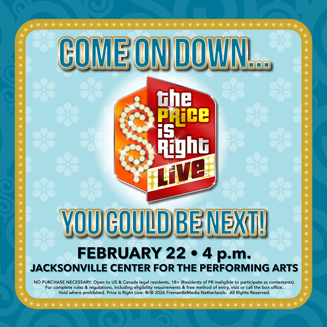 FSCJ Artist Series Facebook ad: The Price is Right Live, Jacksonville Center