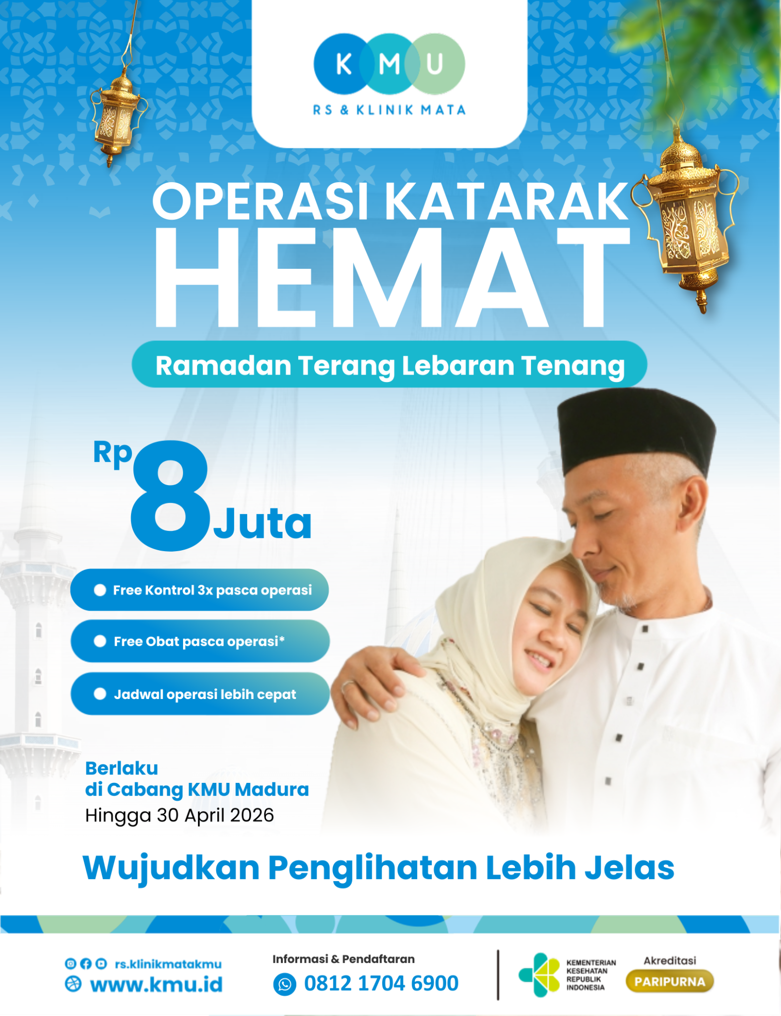 RS & Klinik Mata KMU Facebook ad: Dapatkan Promonya!