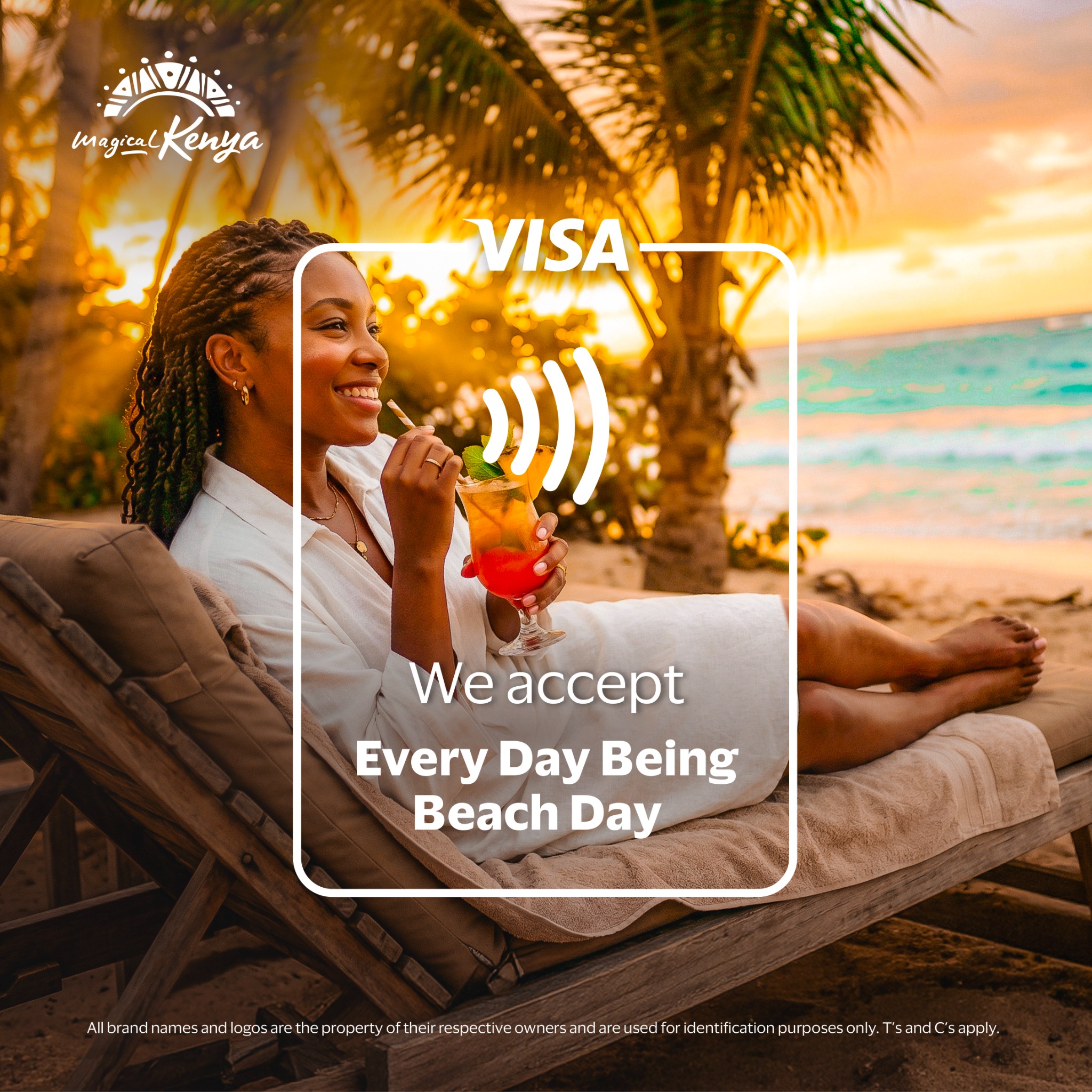 Visa Facebook ad: Experience the Kenyan Coast and enjoy our 8%…