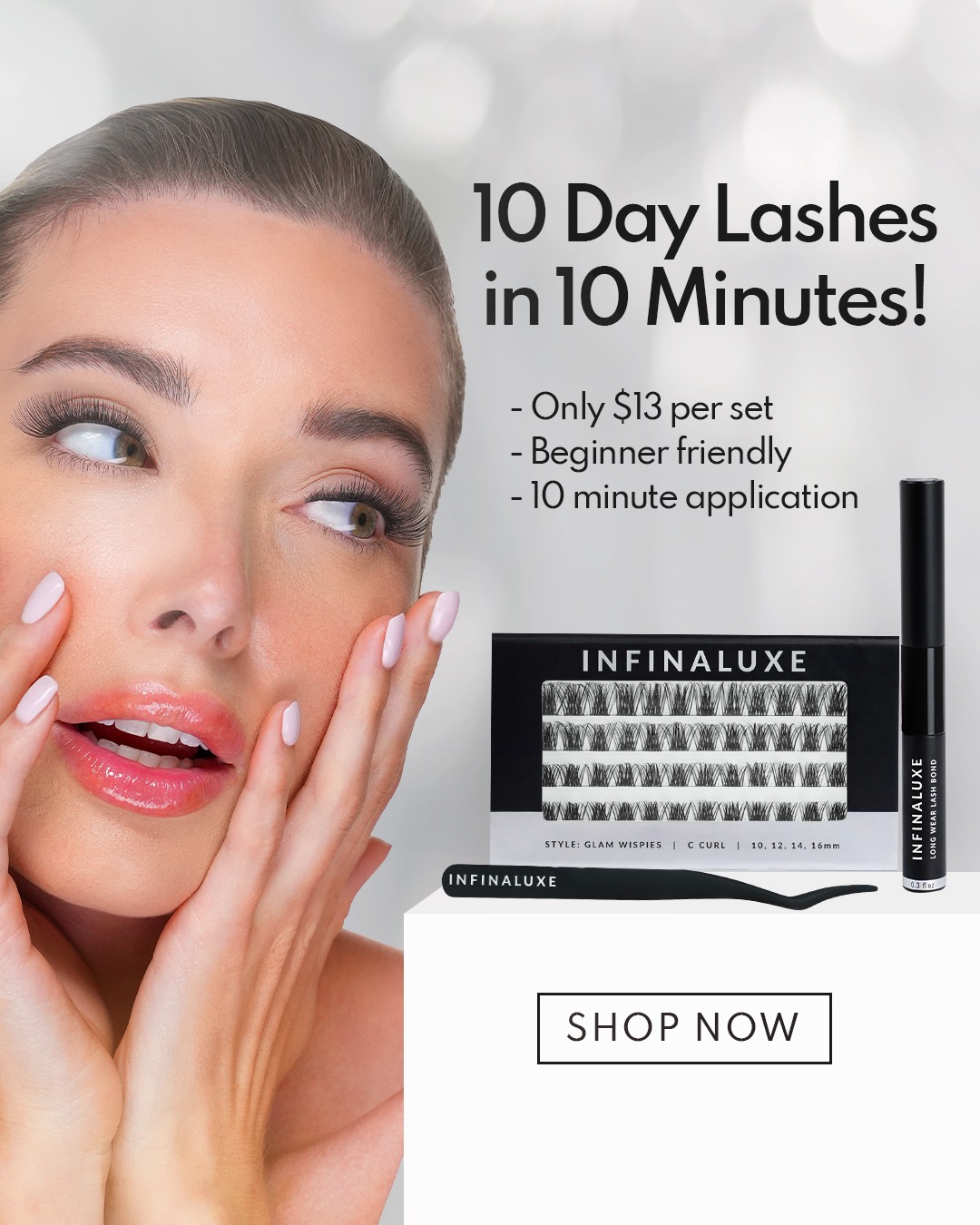 Infinaluxe Facebook ad