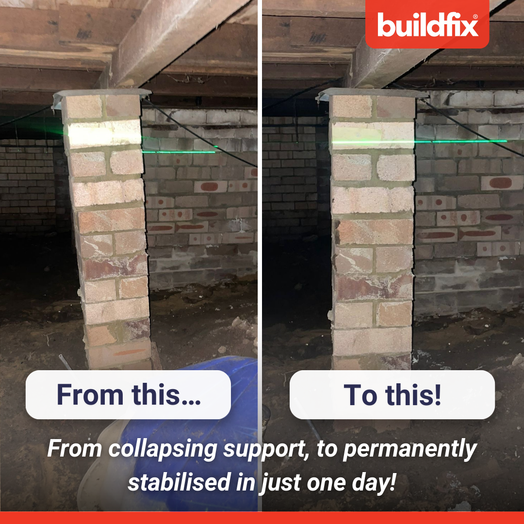 Buildfix Facebook ad: Relevel Your Home Without Major Works!