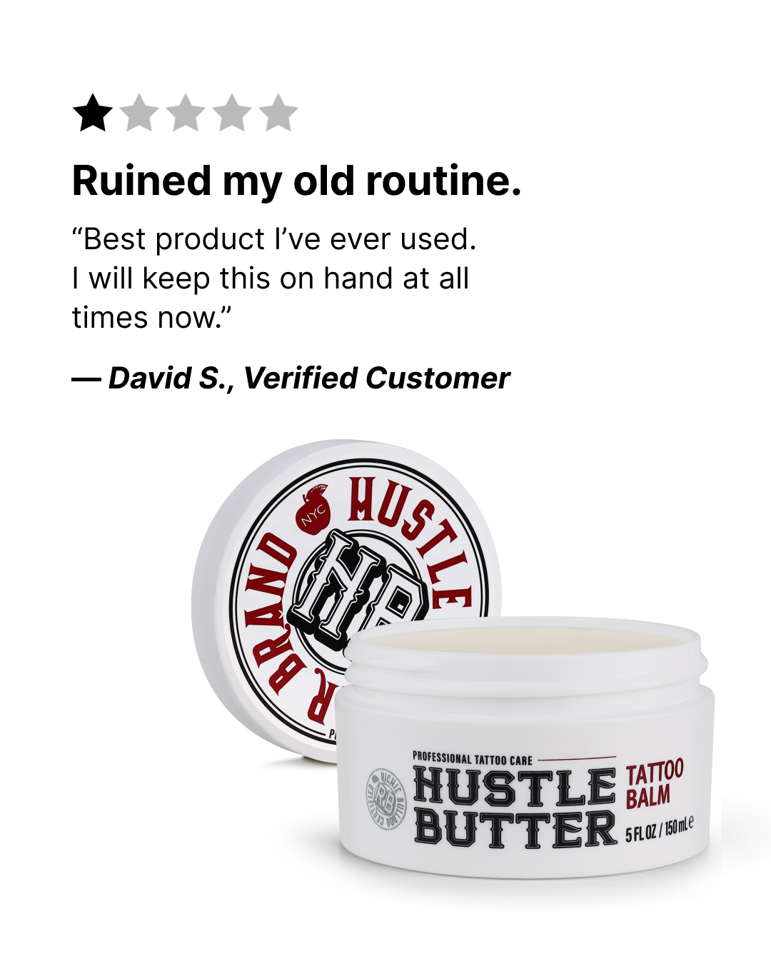 Hustle Butter Deluxe Facebook ad