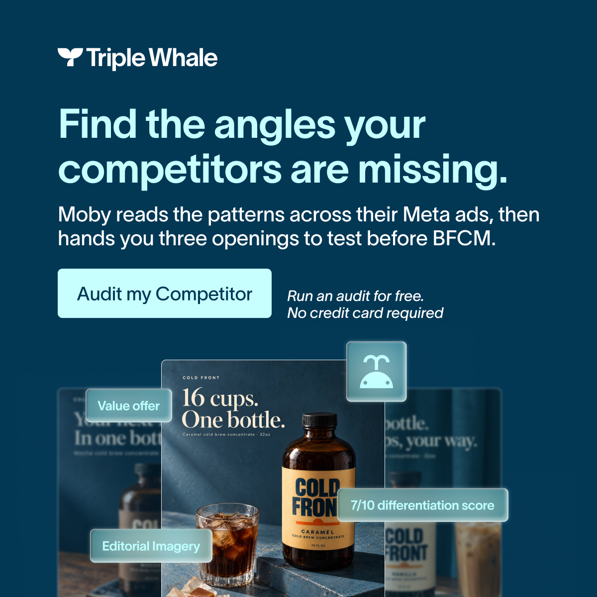 Triple Whale Facebook ad