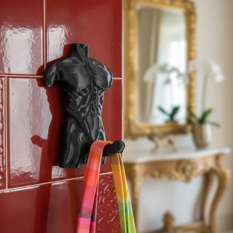 Gracedecors.com Facebook ad: Hung Hook Fun Muscular Man Wall Hook