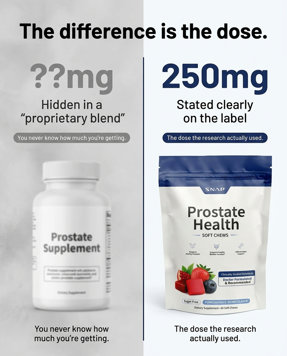 Dr. Jensen, MD Urology Facebook ad: Better Nights Start With Better Prostate Support