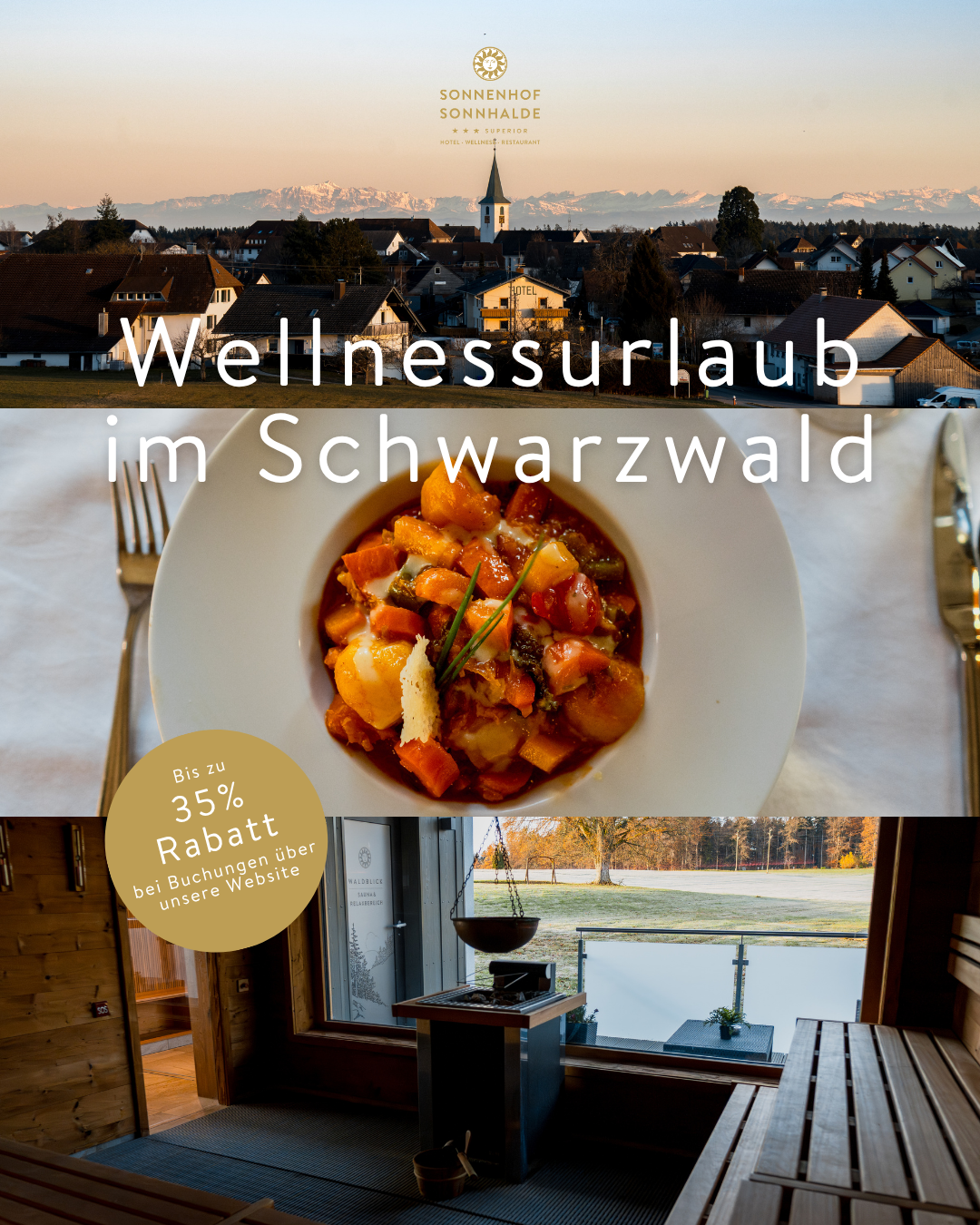 Wellnesshotel Sonnenhof & Sonnhalde Facebook ad