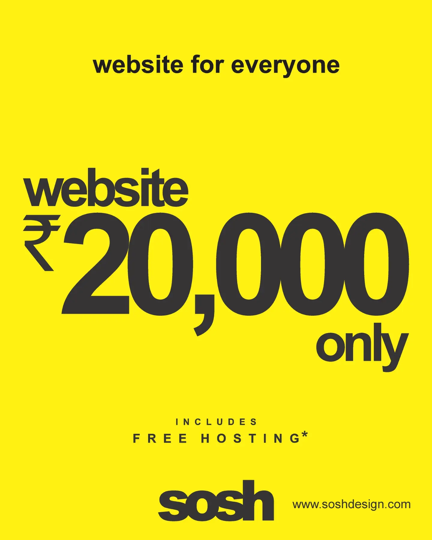 Sosh Design Facebook ad